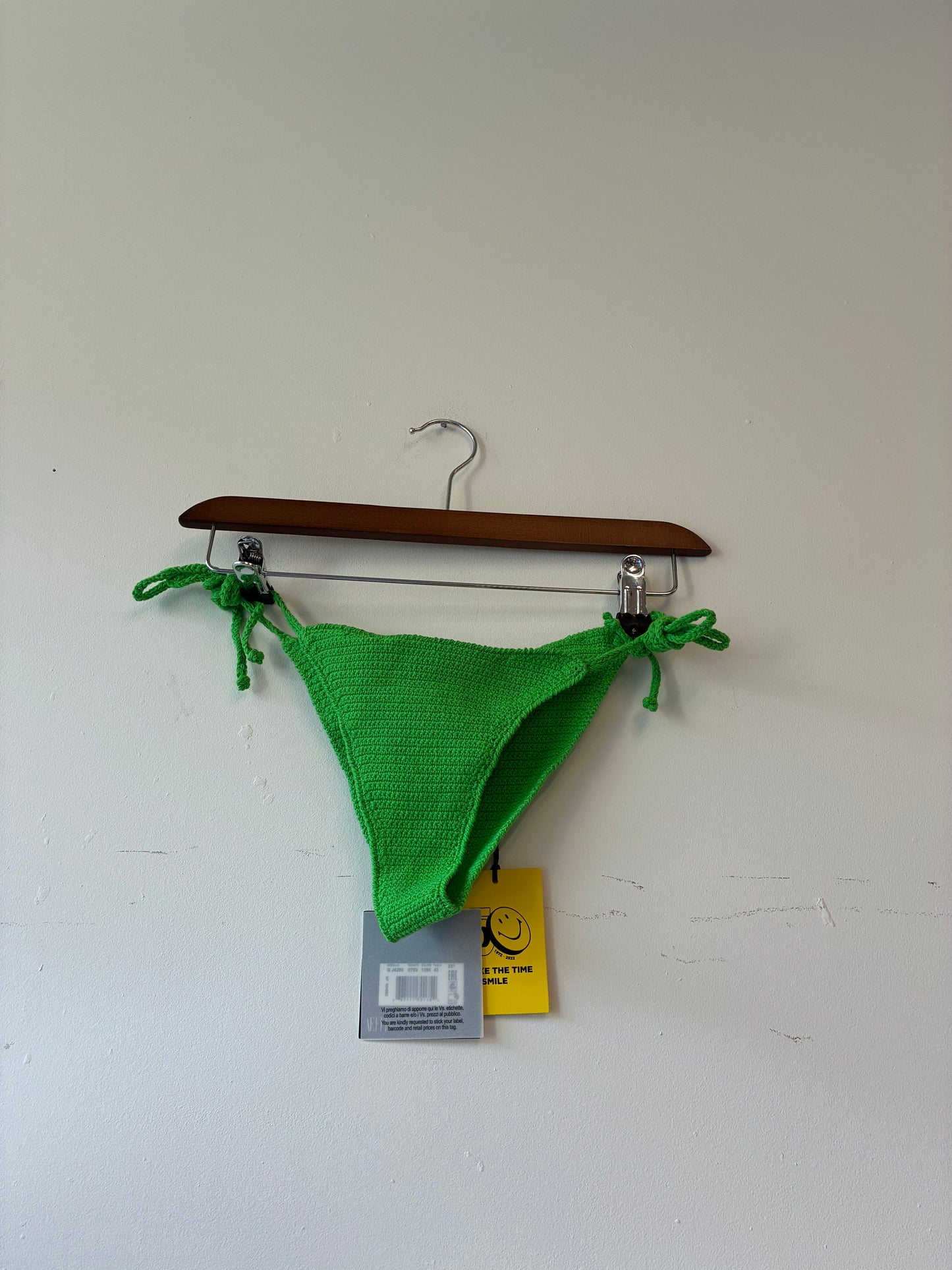 Philosophy of Lorenzo Serafini Green Smiley Bikini