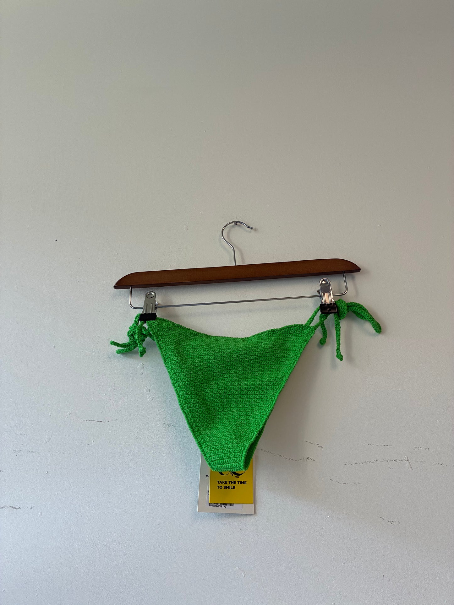 Philosophy of Lorenzo Serafini Green Smiley Bikini
