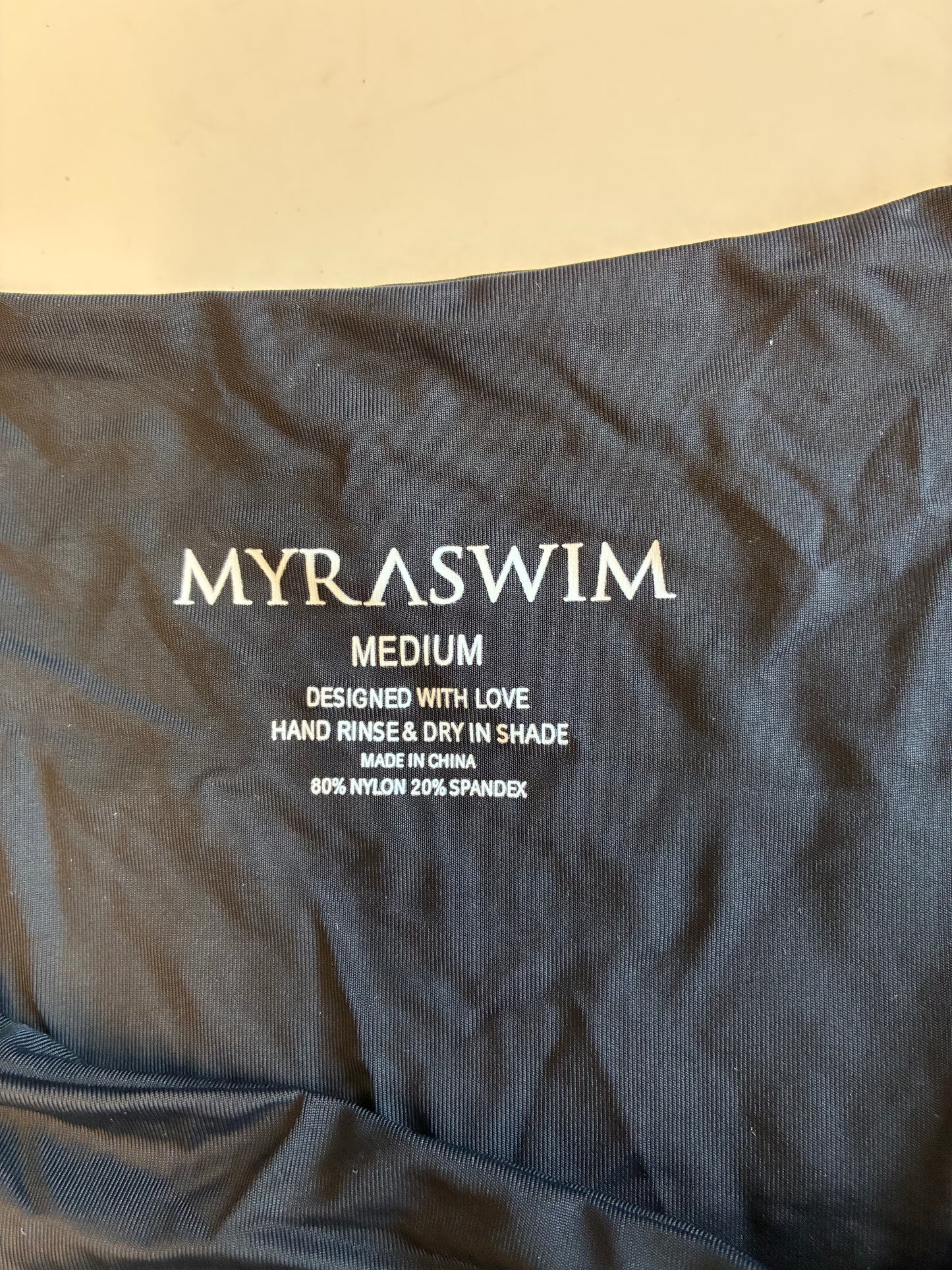 Myra Swim Black Cindy Bikini Bottoms