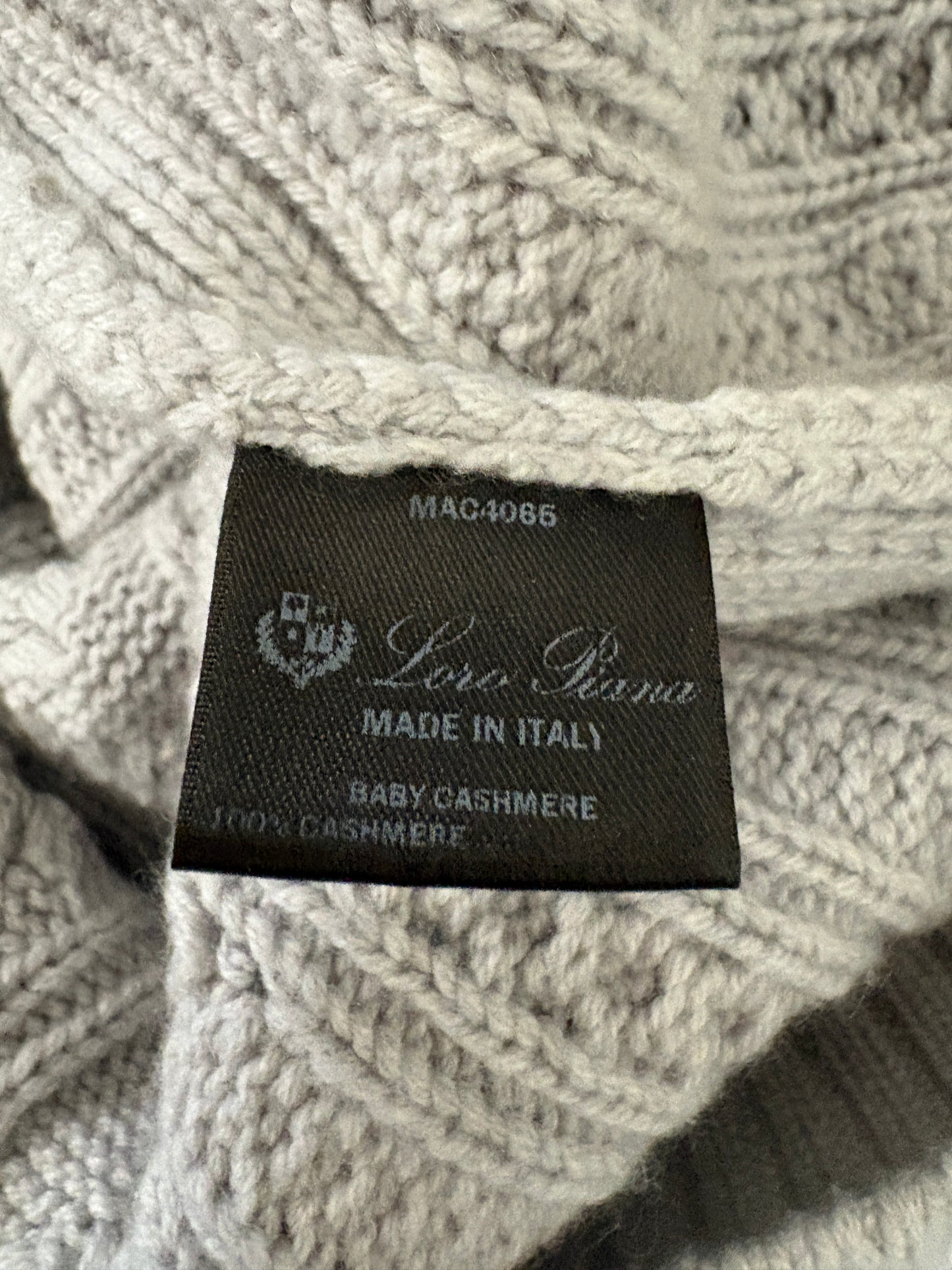 Loro Piana Light Grey Jumper Dress