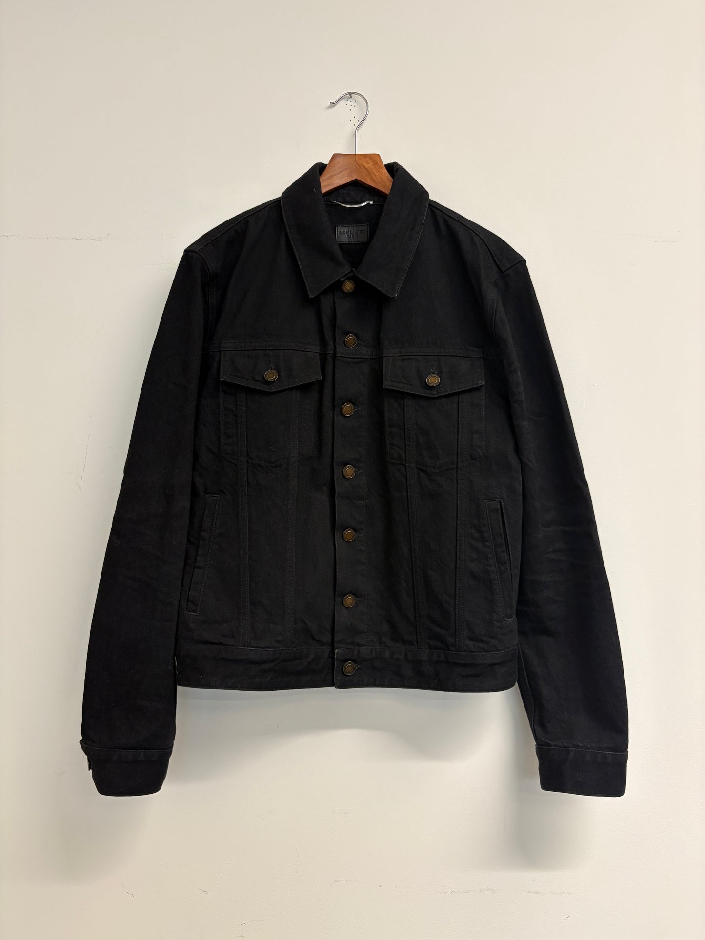 Saint Laurent Black Denim Jacket