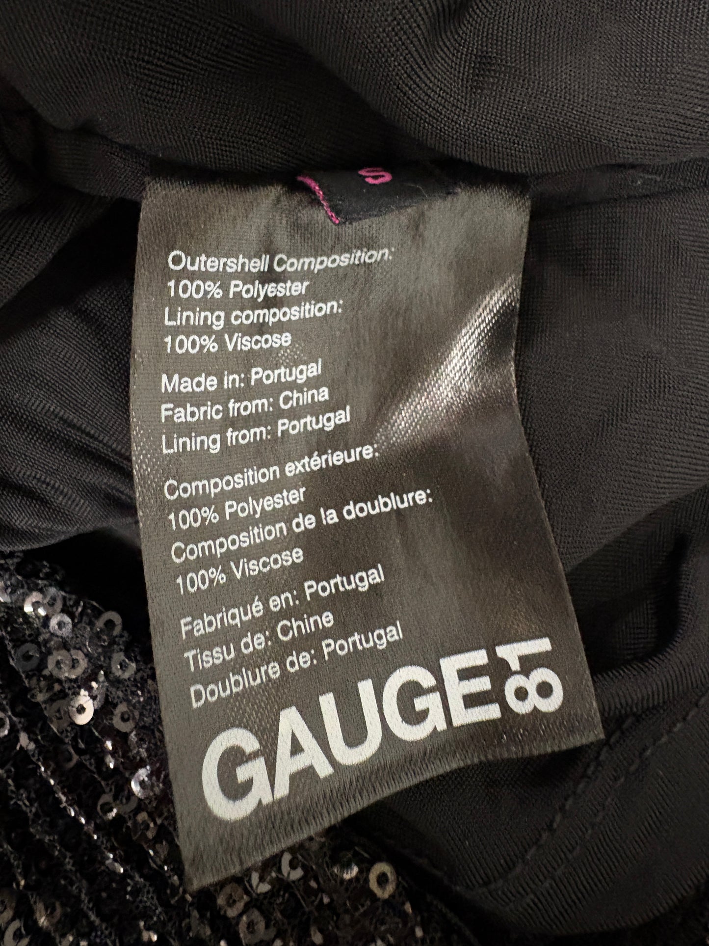 Gauge81 Black Lilburn Sequin Top