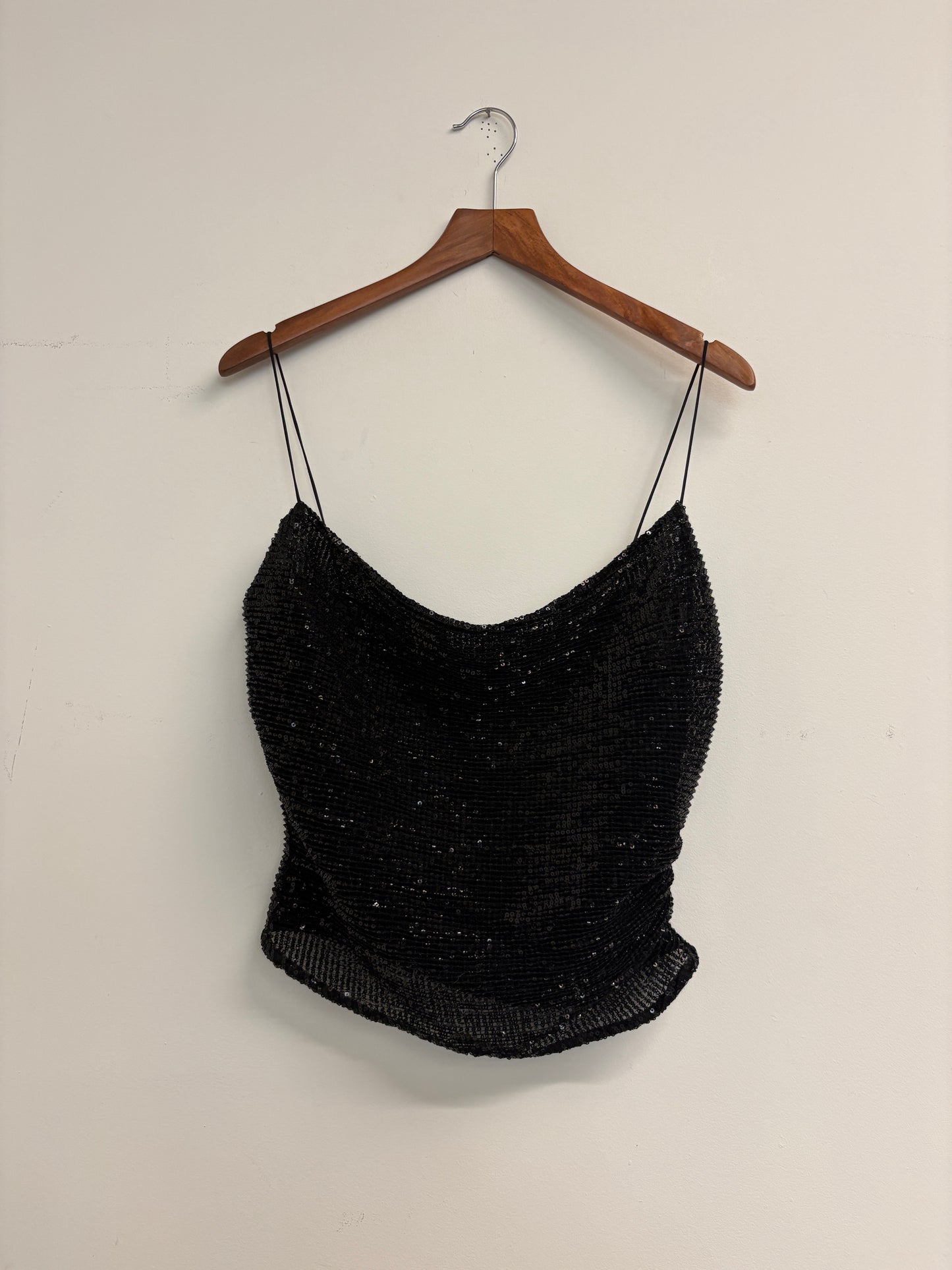 Gauge81 Black Lilburn Sequin Top