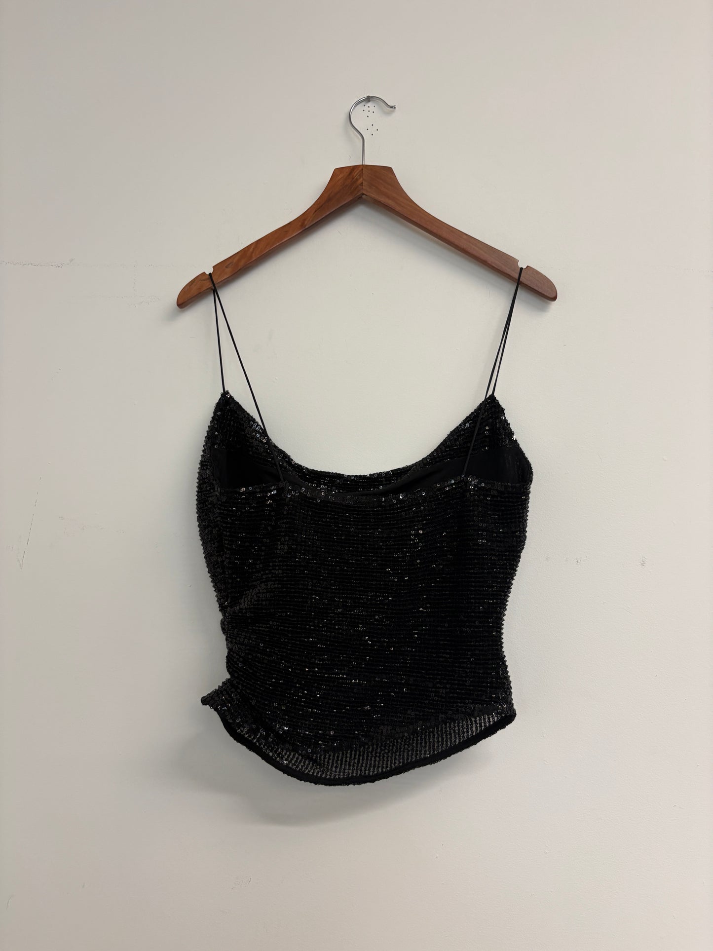 Gauge81 Black Lilburn Sequin Top