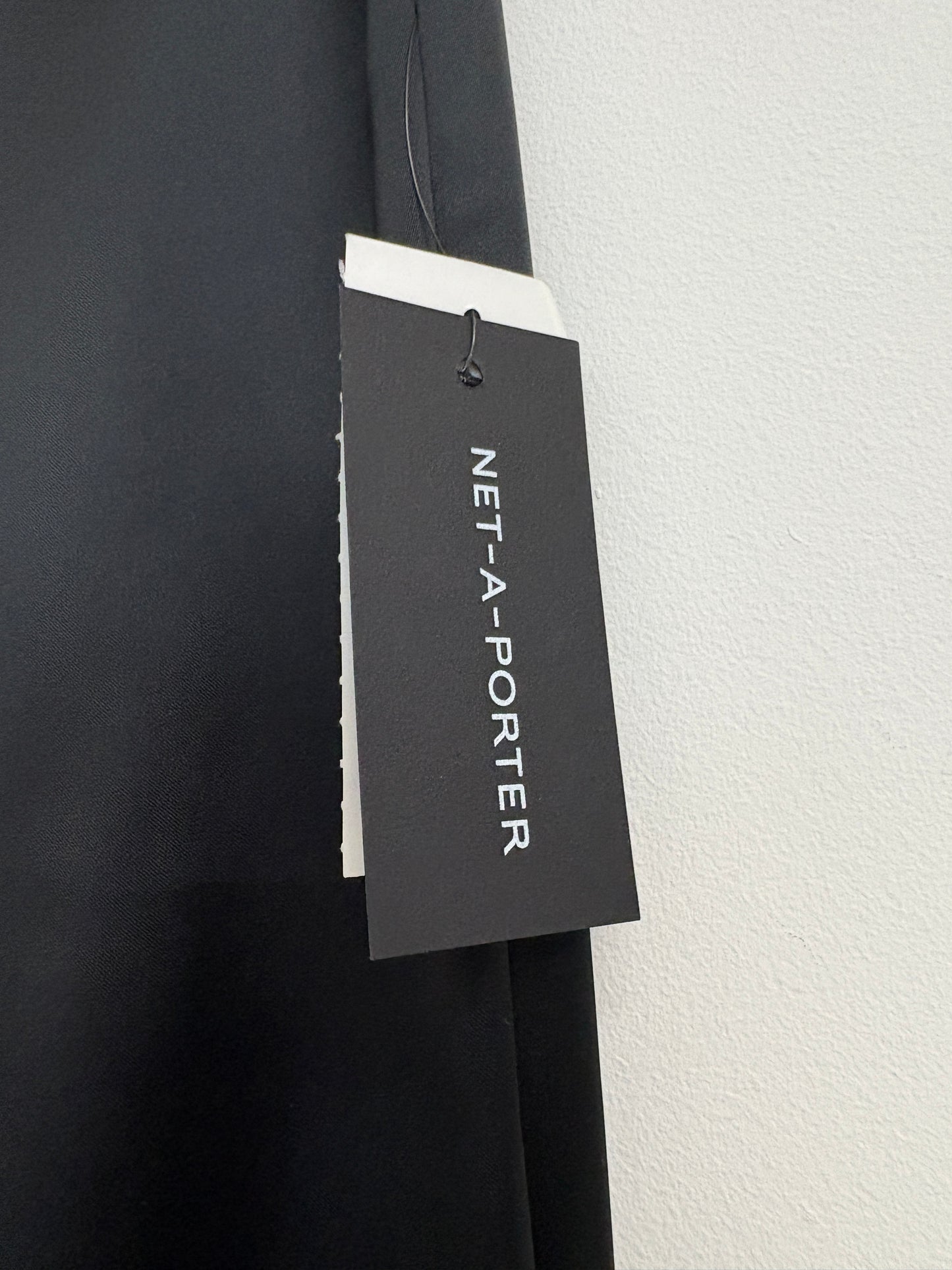L'Agence Black Satin Stretch Legging