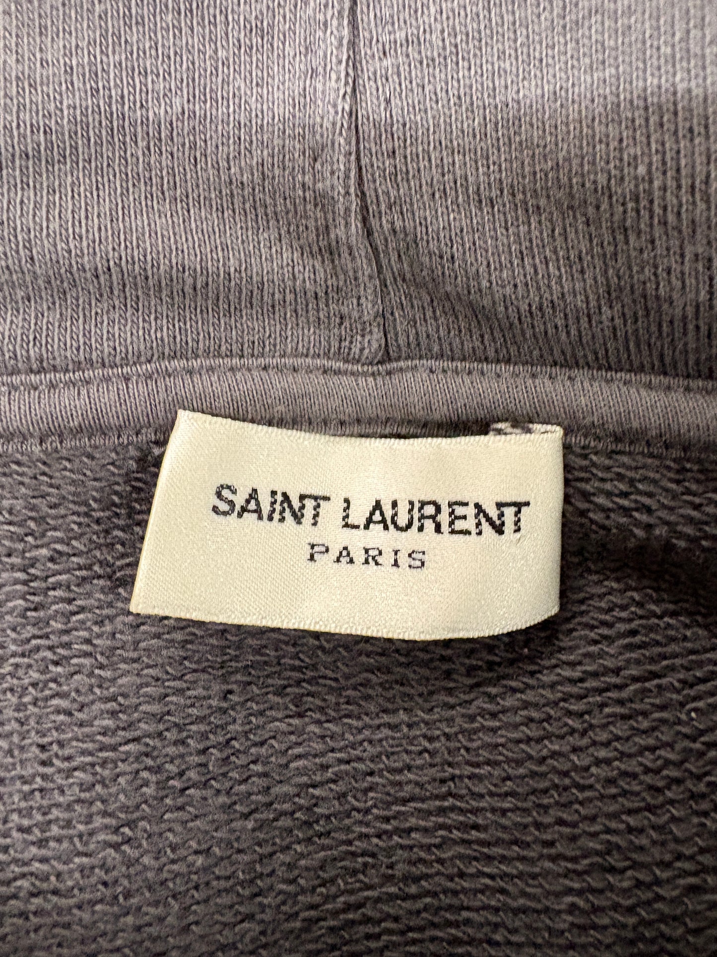 Saint Laurent Grey Malibu Hoodie