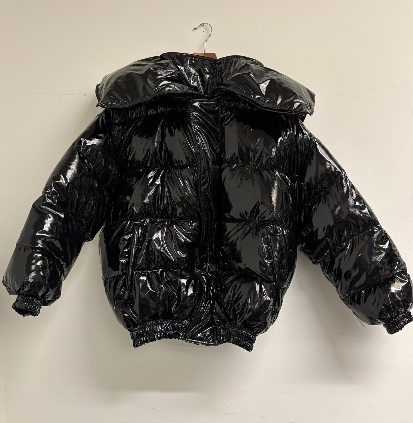 Vetements Miss Webcam Black Puffer Jacket