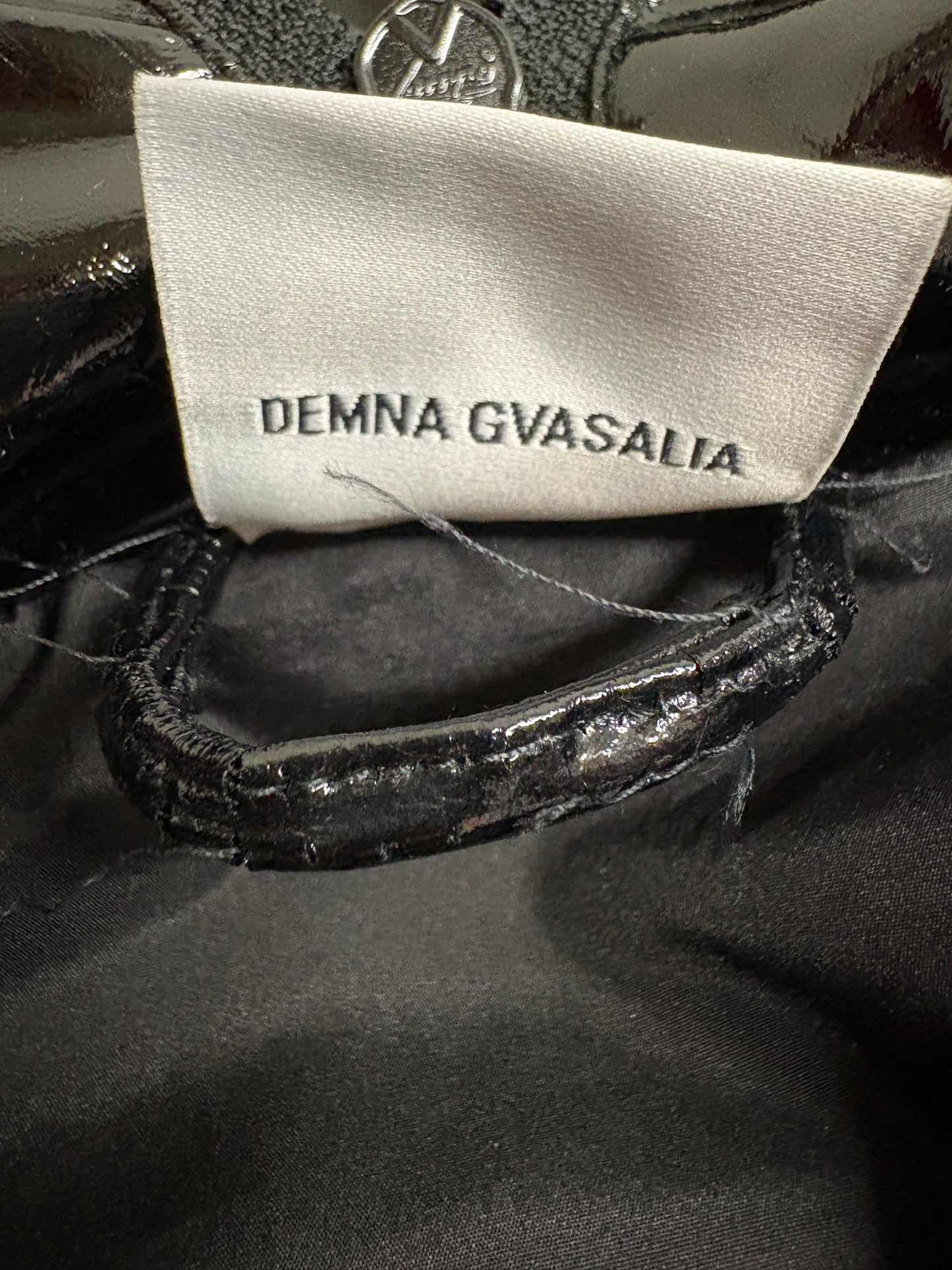 Vetements Miss Webcam Black Puffer Jacket