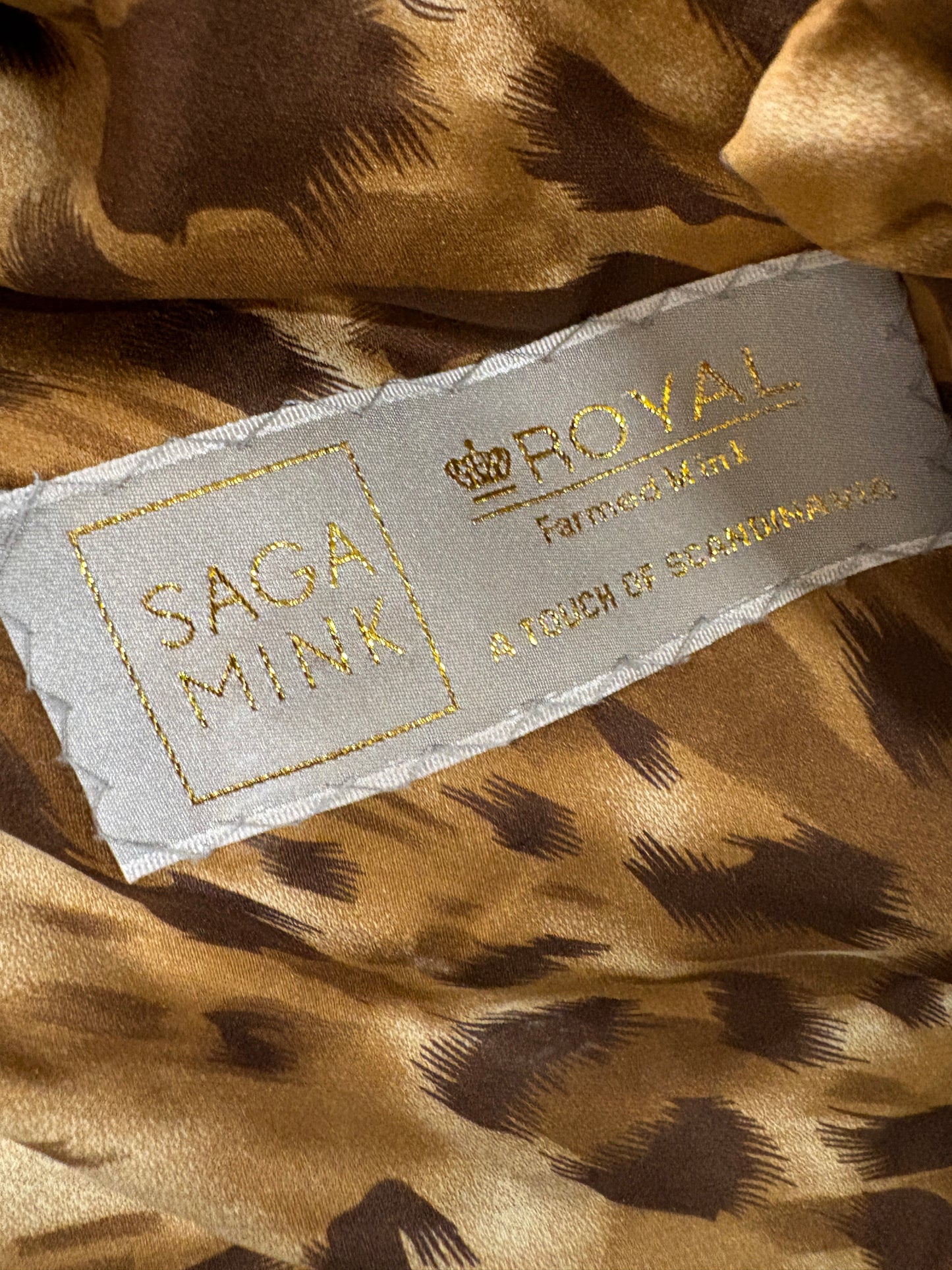 Red Mink Fur coat