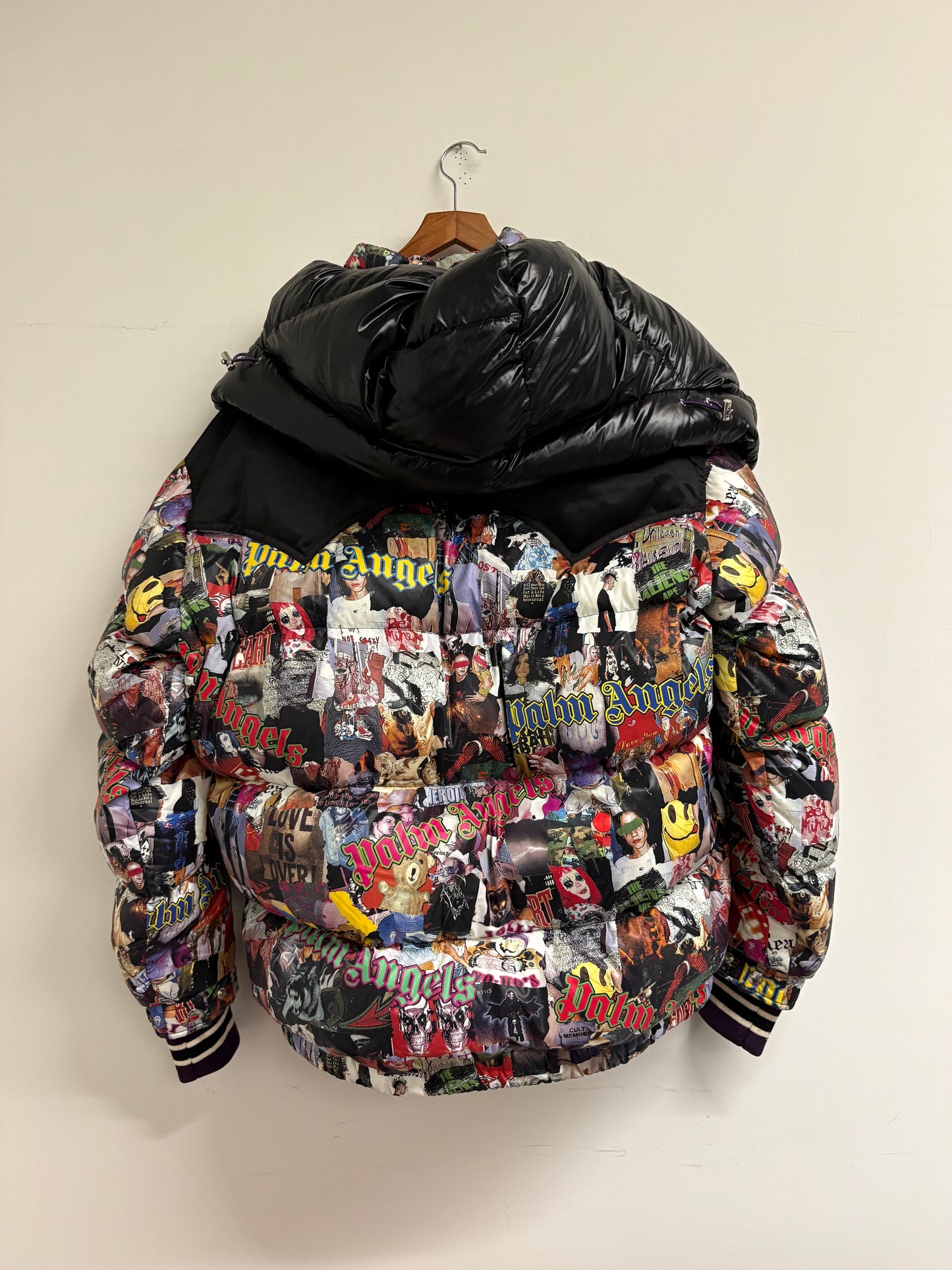 Moncler X Palm Angels Tapestry Puffer Jacket