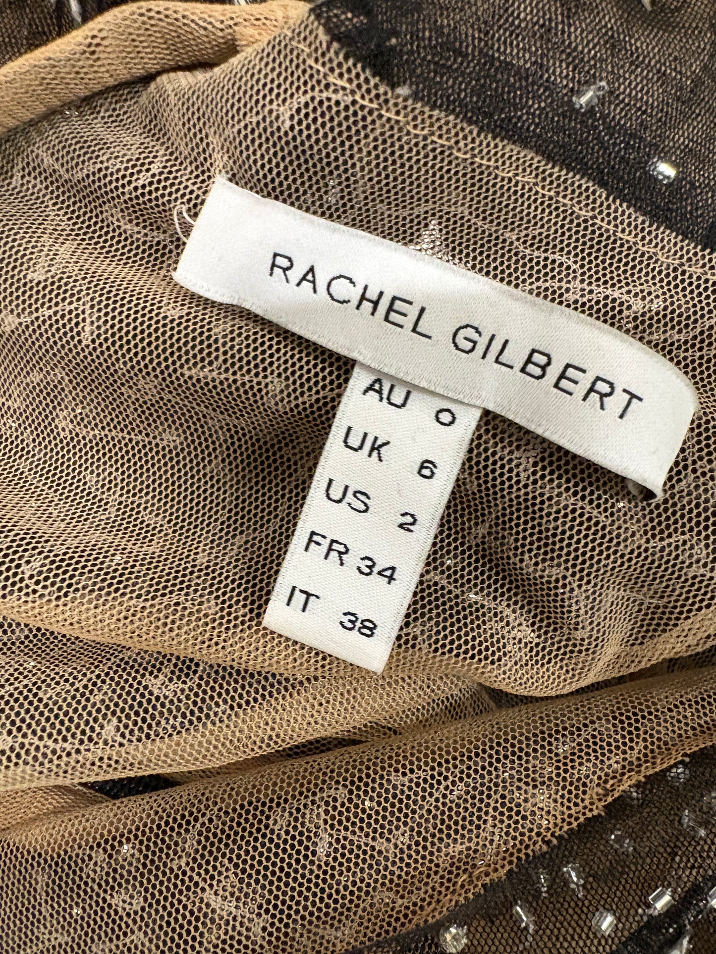 Rachel Gilbert Charley Star Sequin Gown