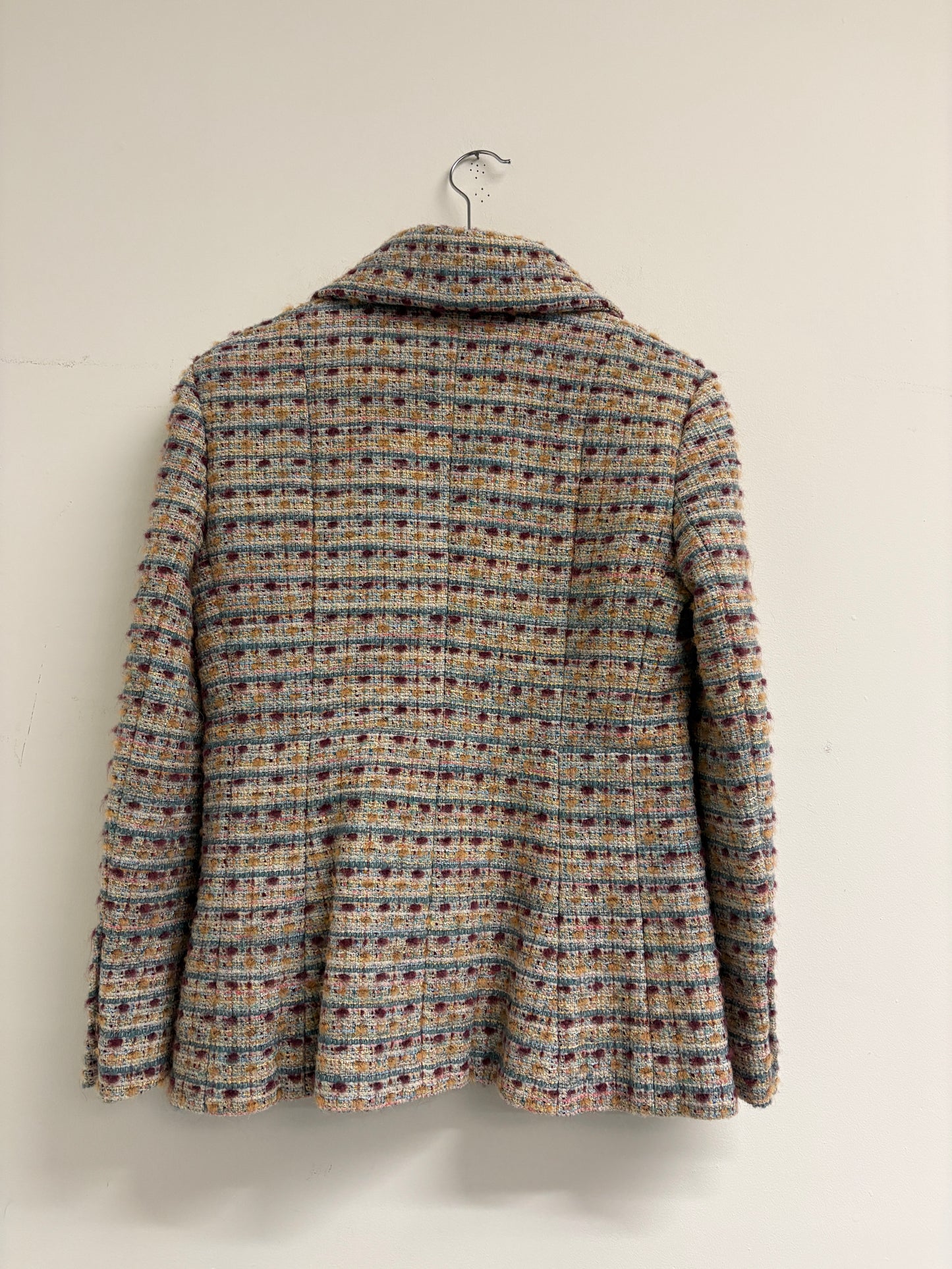 Chanel 2018 Boucle Multicolour Tweed Jacket