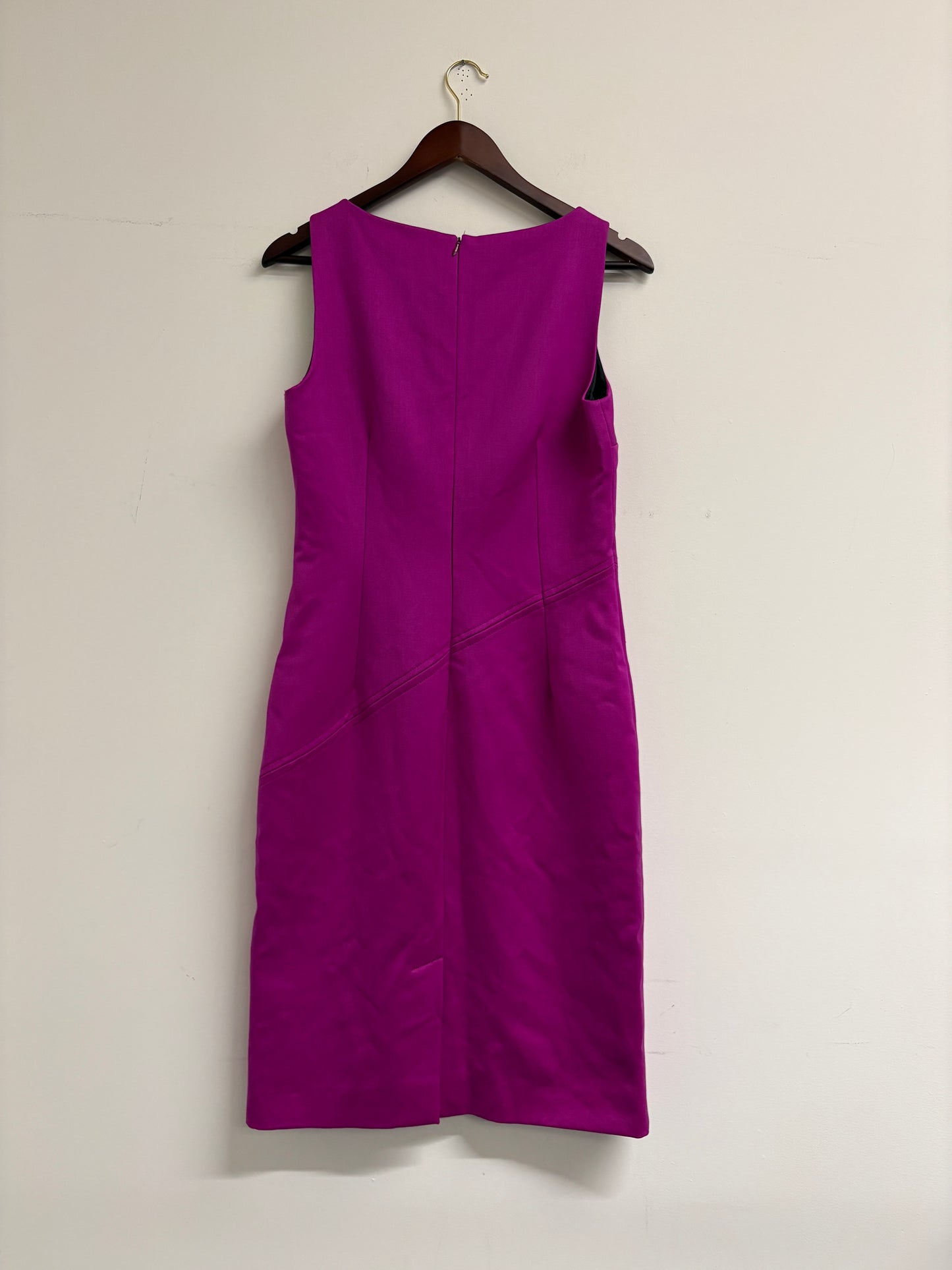 Dolce and Gabbana Pink Wool Cashmere Midi Pencil Dress