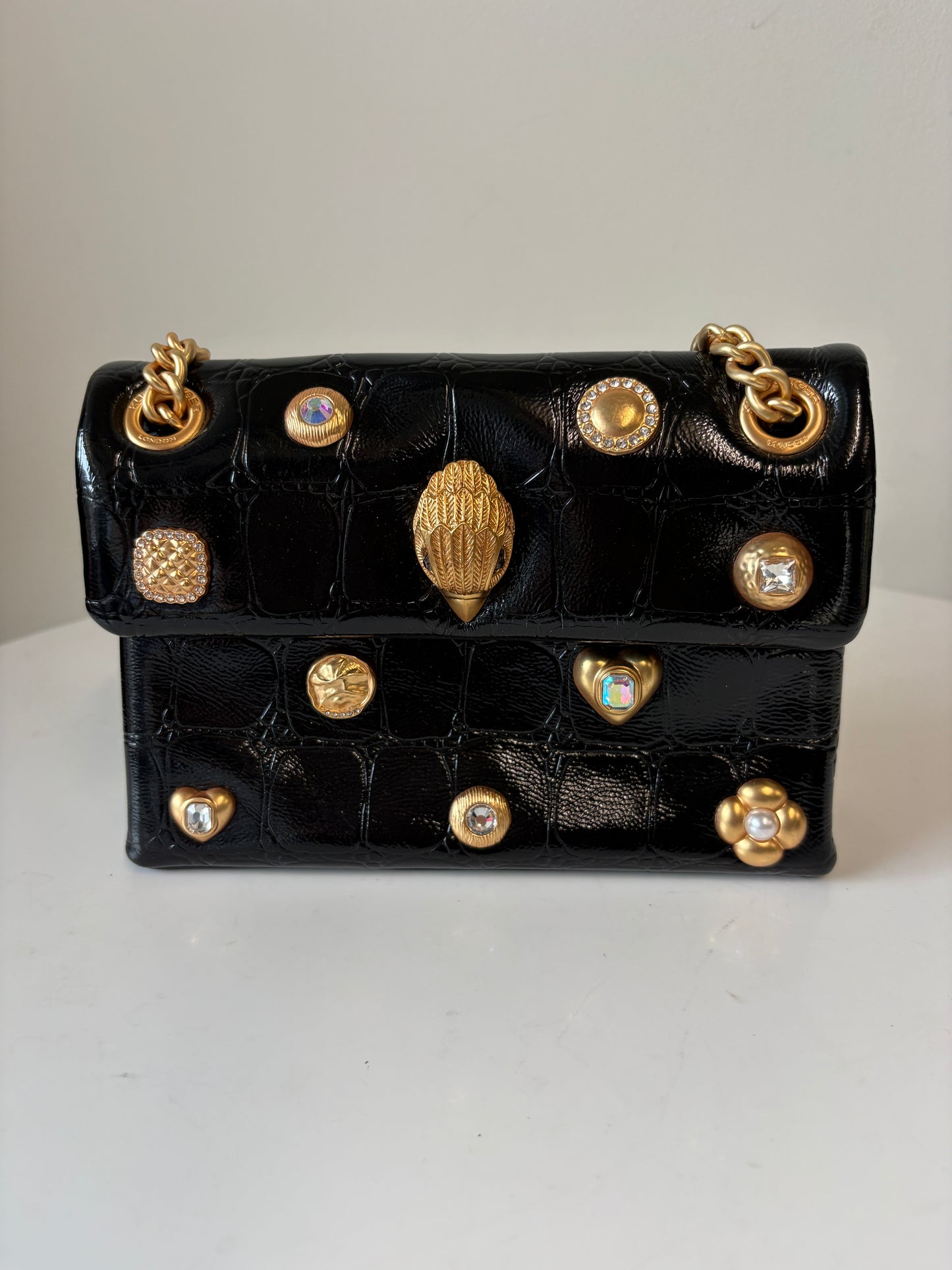 Kurt Geiger Mini The Kensington Black Bag