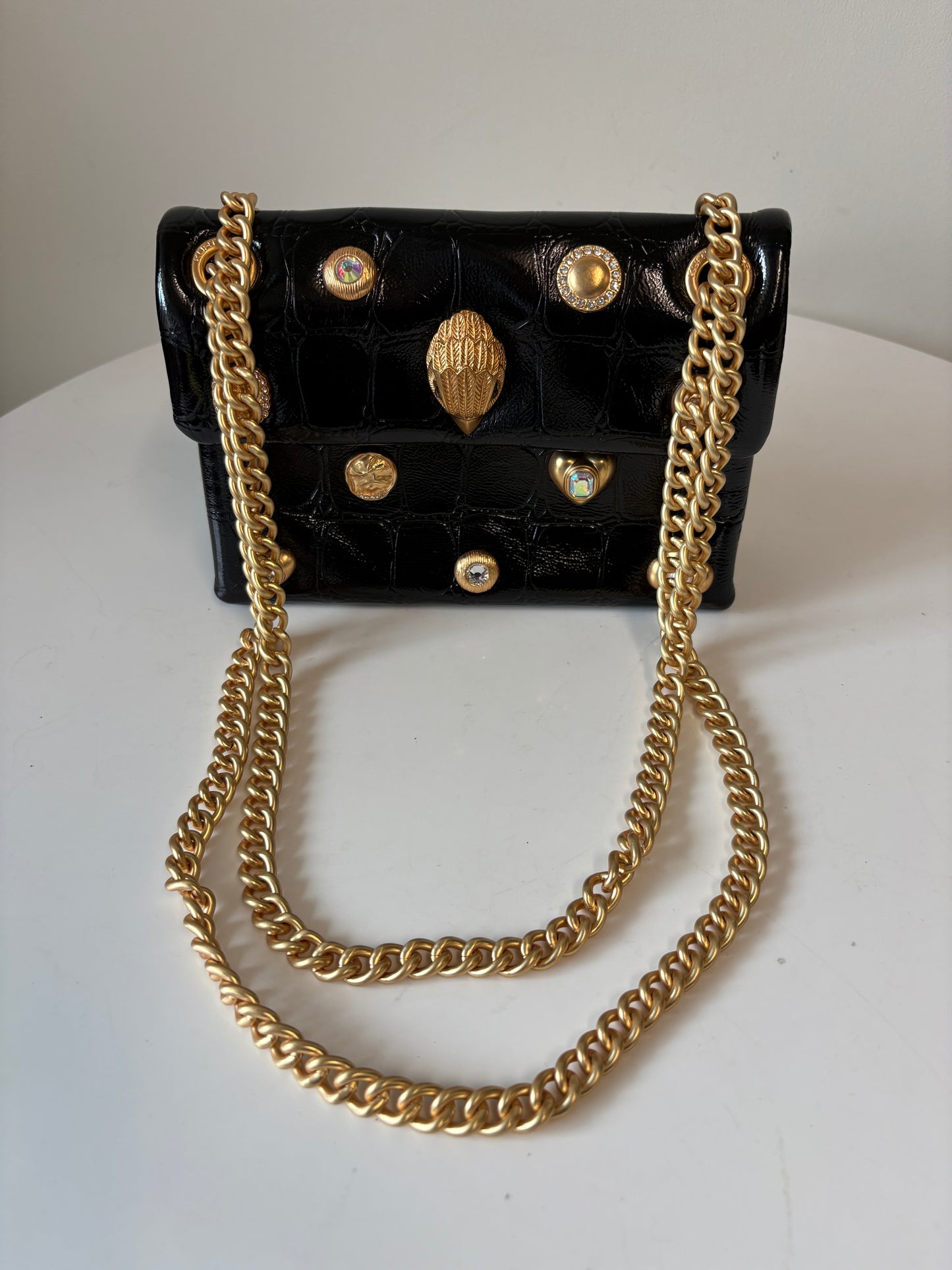 Kurt Geiger Mini The Kensington Black Bag