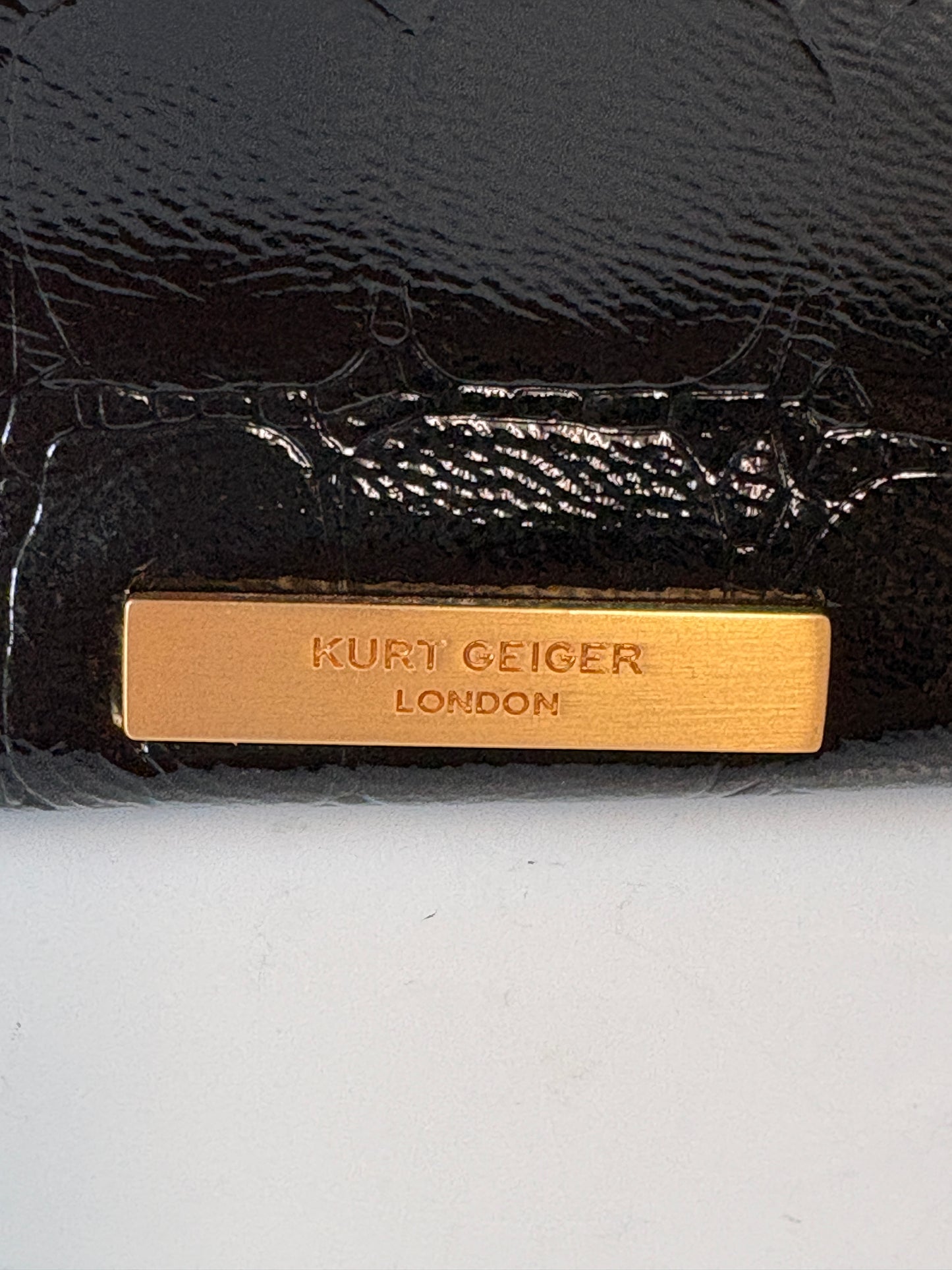Kurt Geiger Mini The Kensington Black Bag