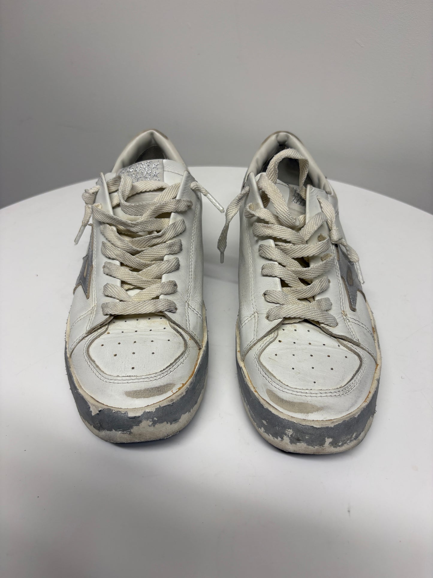 Golden Goose White Stardan Trainers