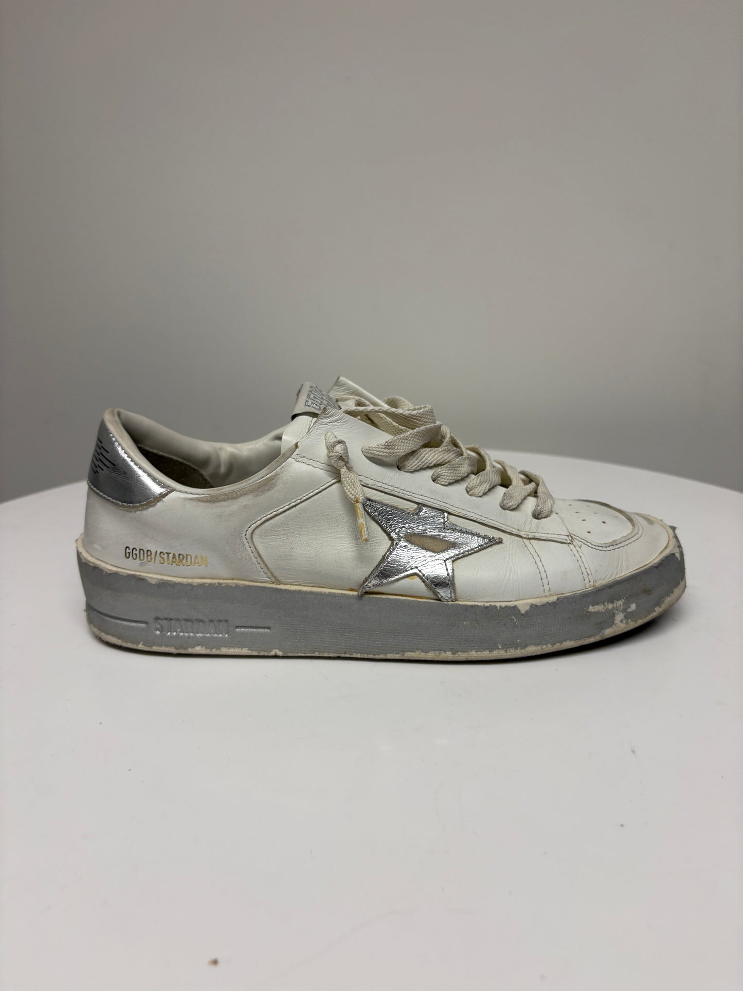 Golden Goose White Stardan Trainers