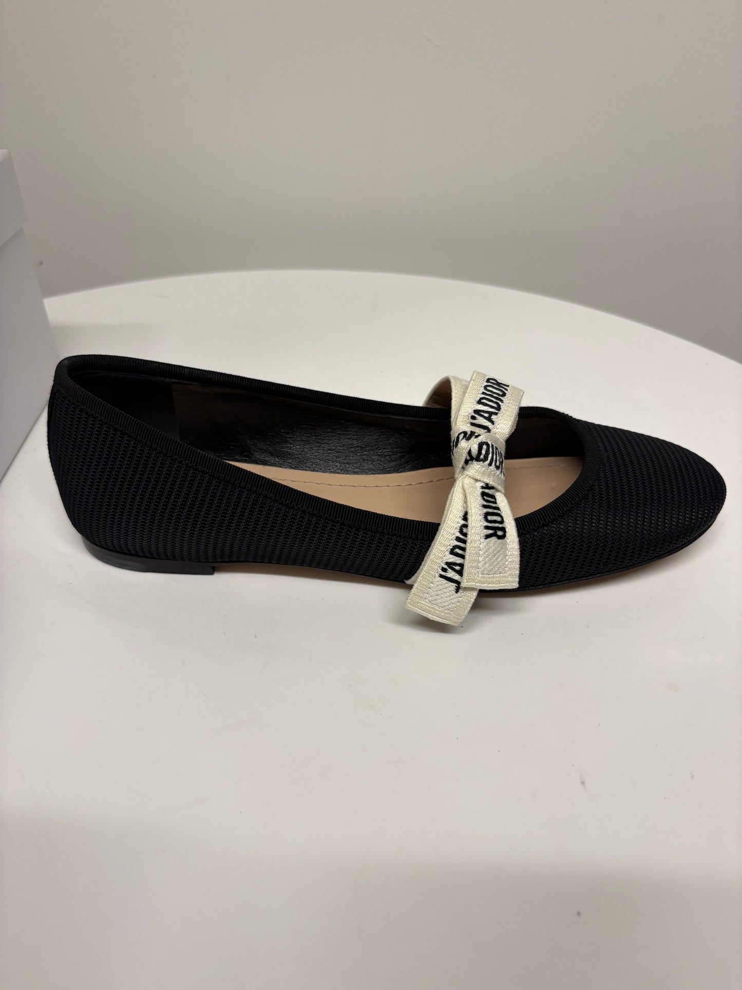 Dior Miss J'Adore Black Ballet Pumps