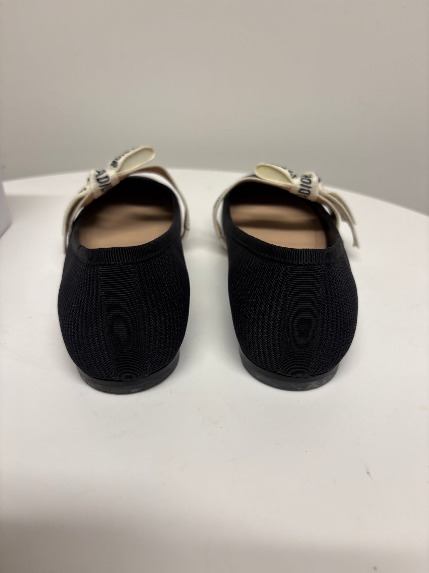 Dior Miss J'Adore Black Ballet Pumps