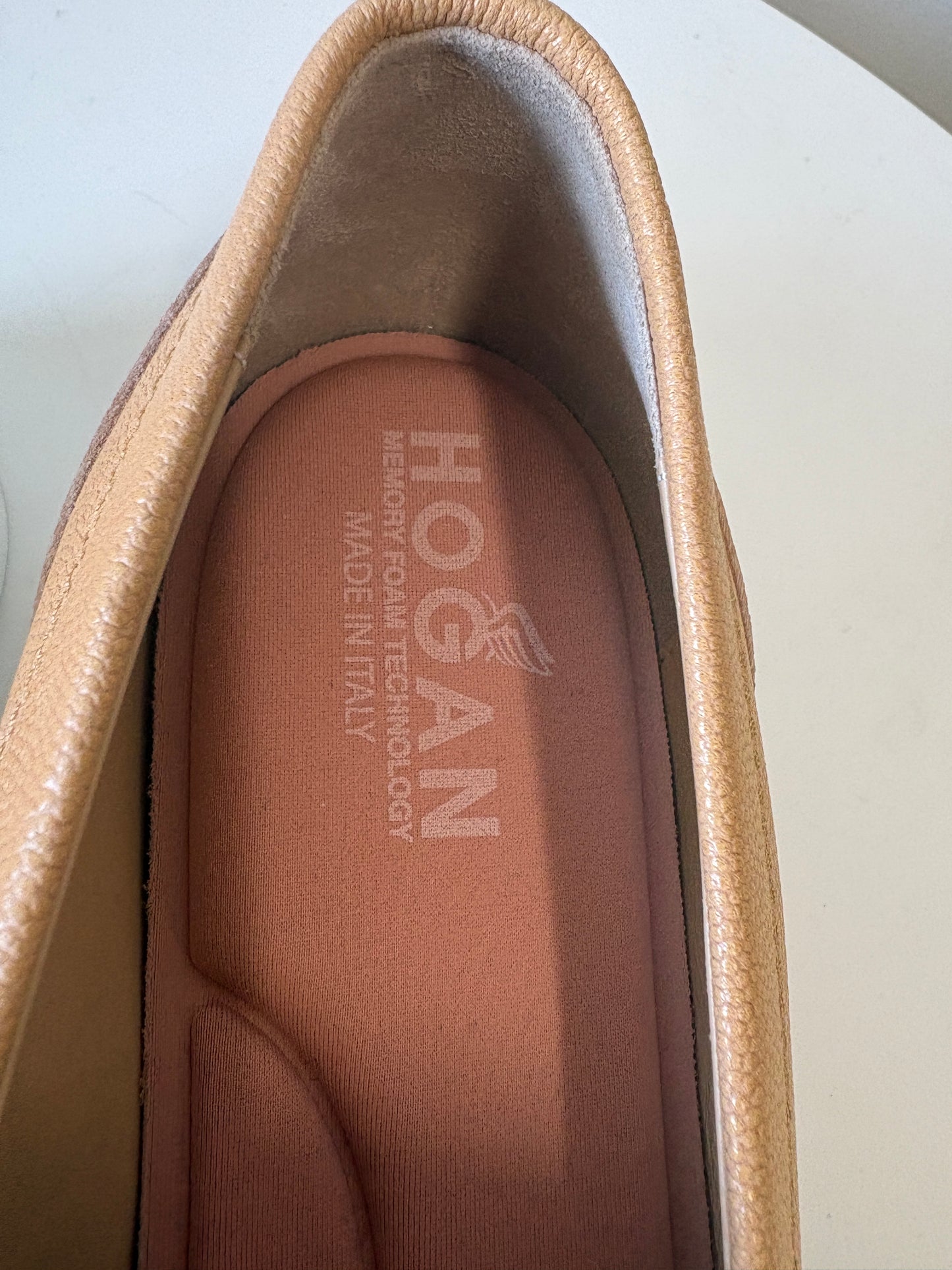 Hogan Beige Loafers