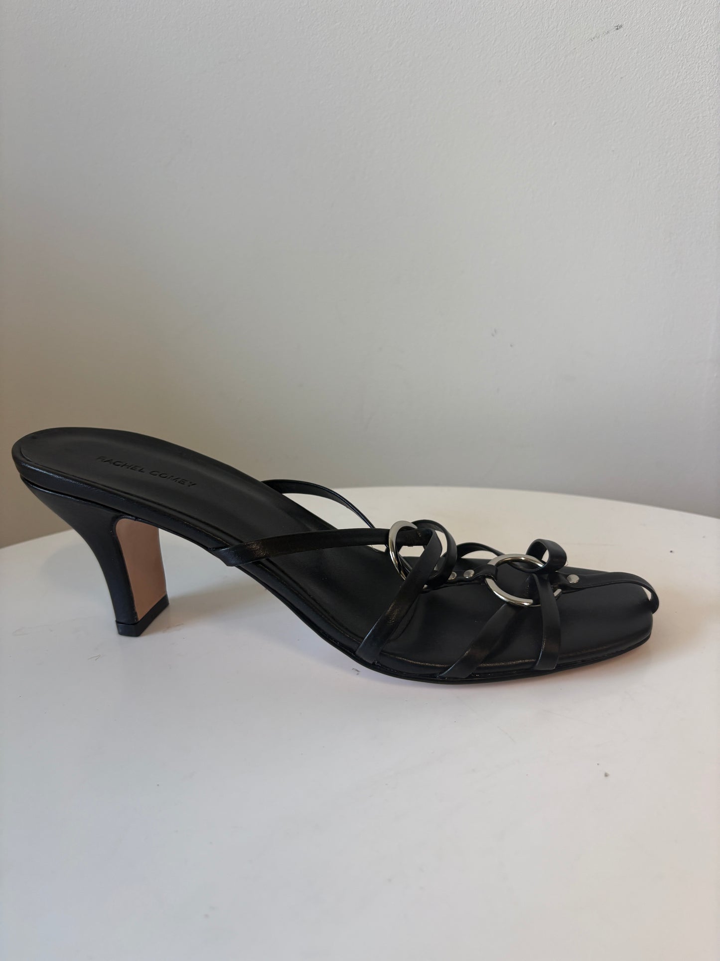 Rachel Comey Black Strappy Heels