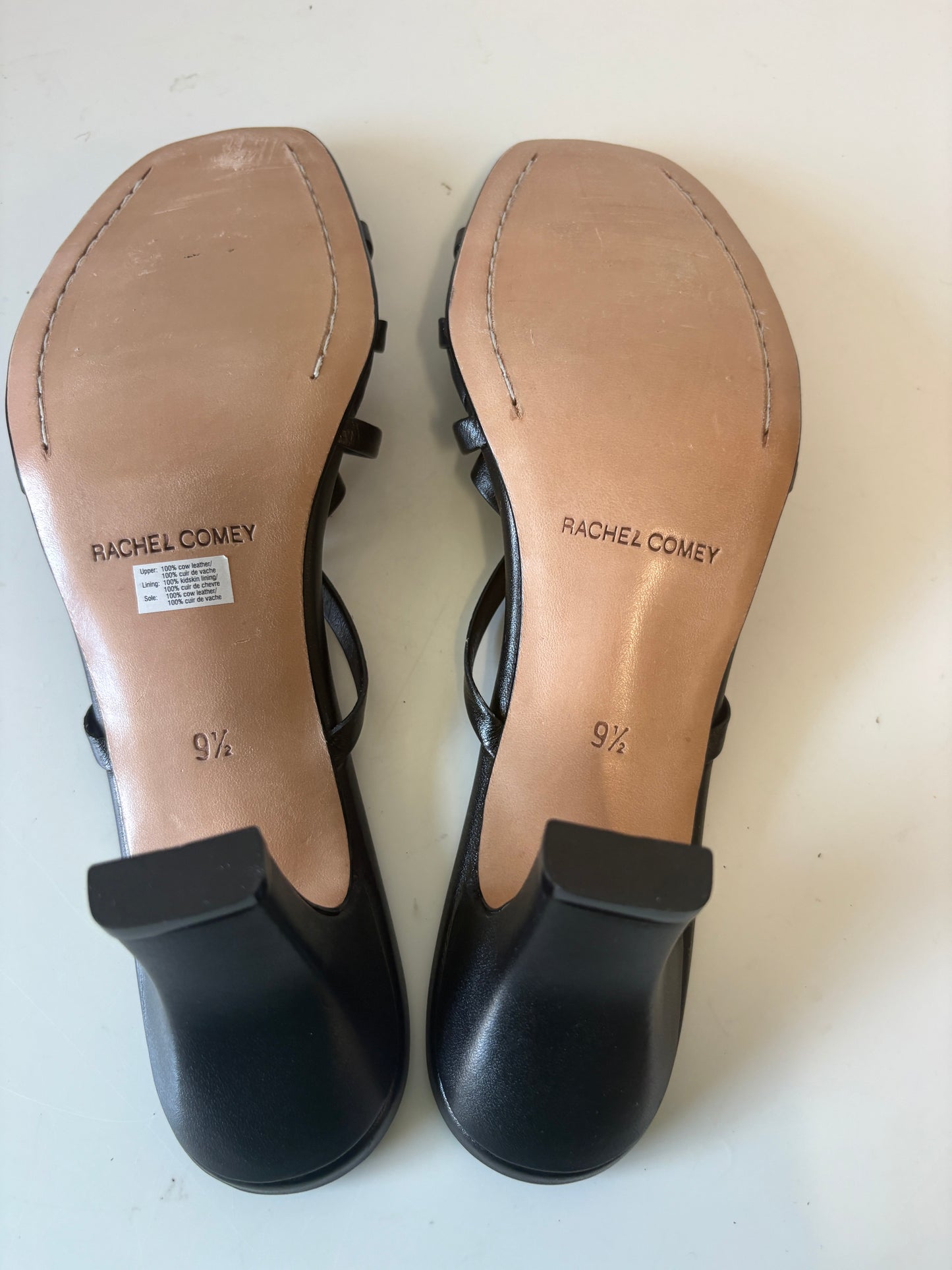 Rachel Comey Black Strappy Heels