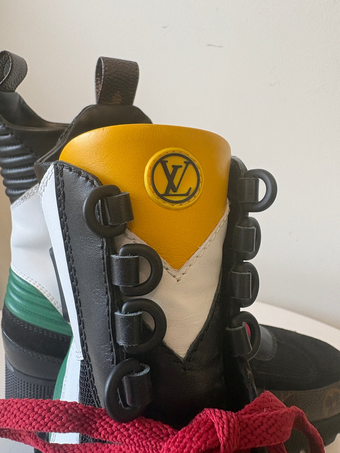 Louis Vuitton Monogram Combat Boots
