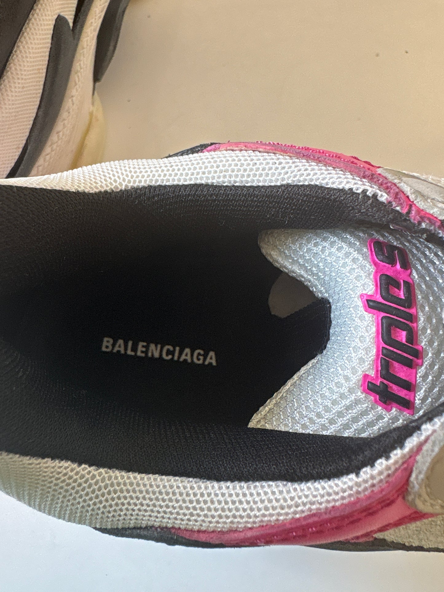 Balenciaga Triple S Pink Trainers