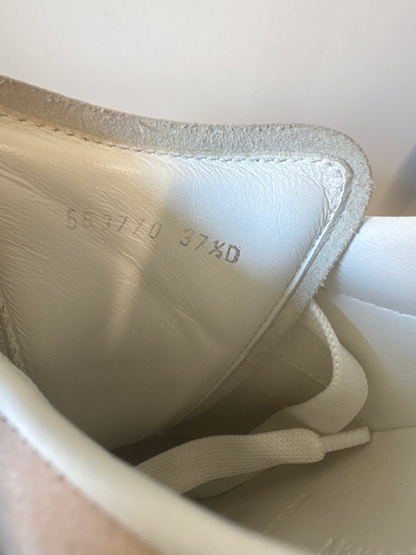 Alexander McQueen White Oversized Trainers