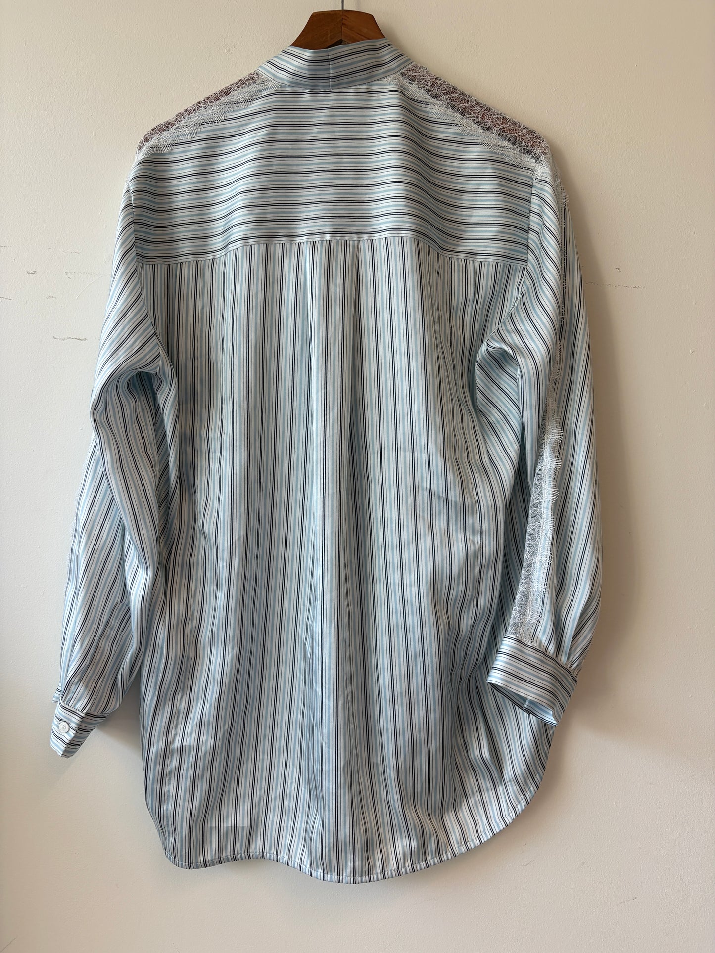 Claudie Pierlot Ascot Stripe Blouse