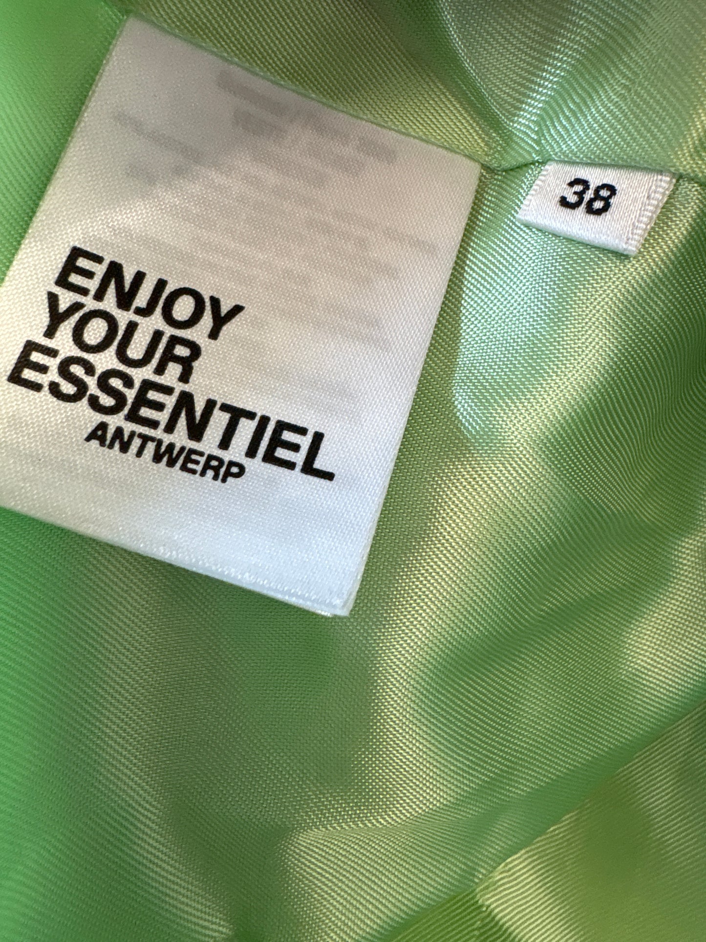 Essentiel Antwerp Vaneyck Green Check Blazer