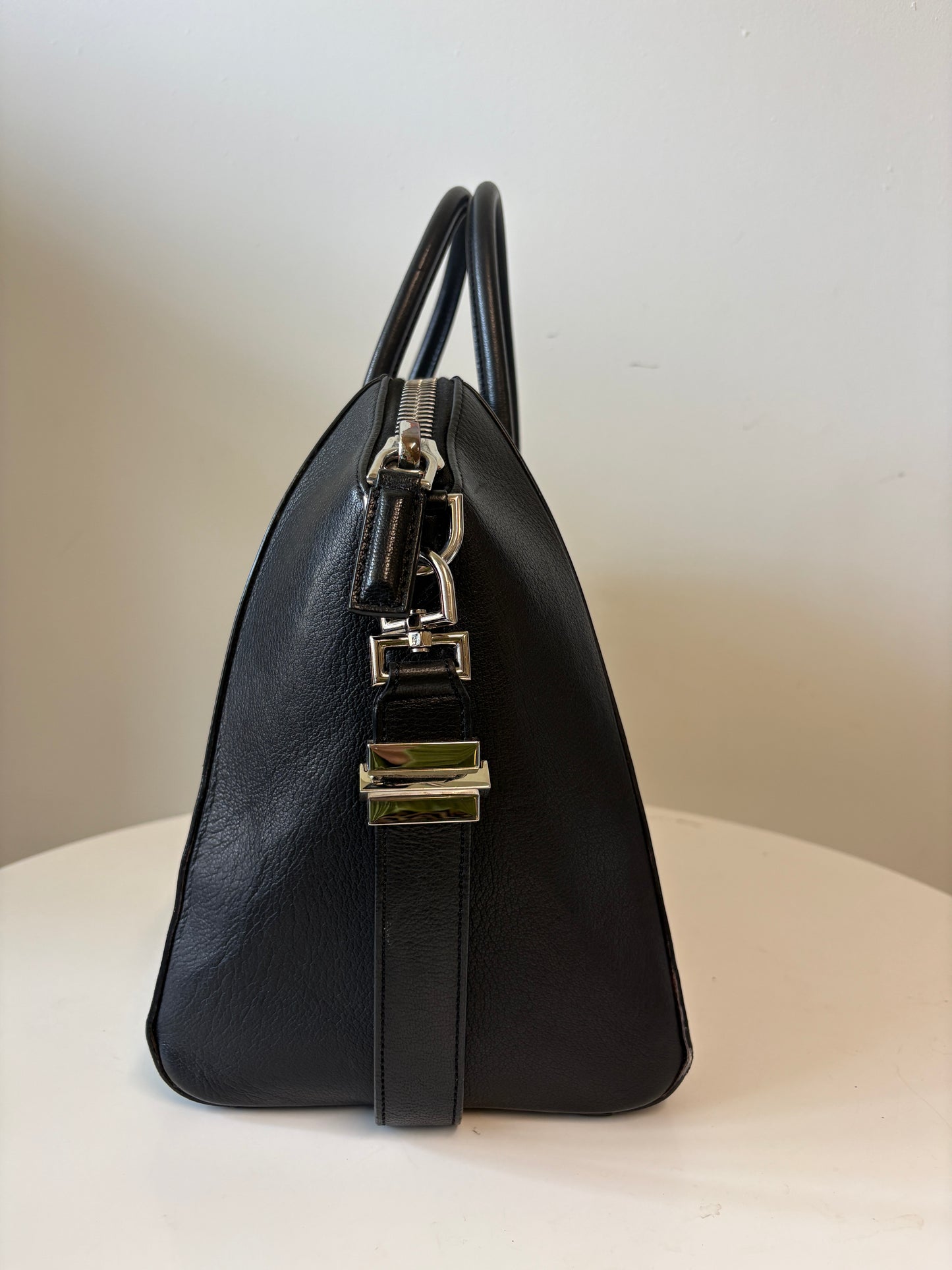 Givenchy Antigona Black Leather Handbag