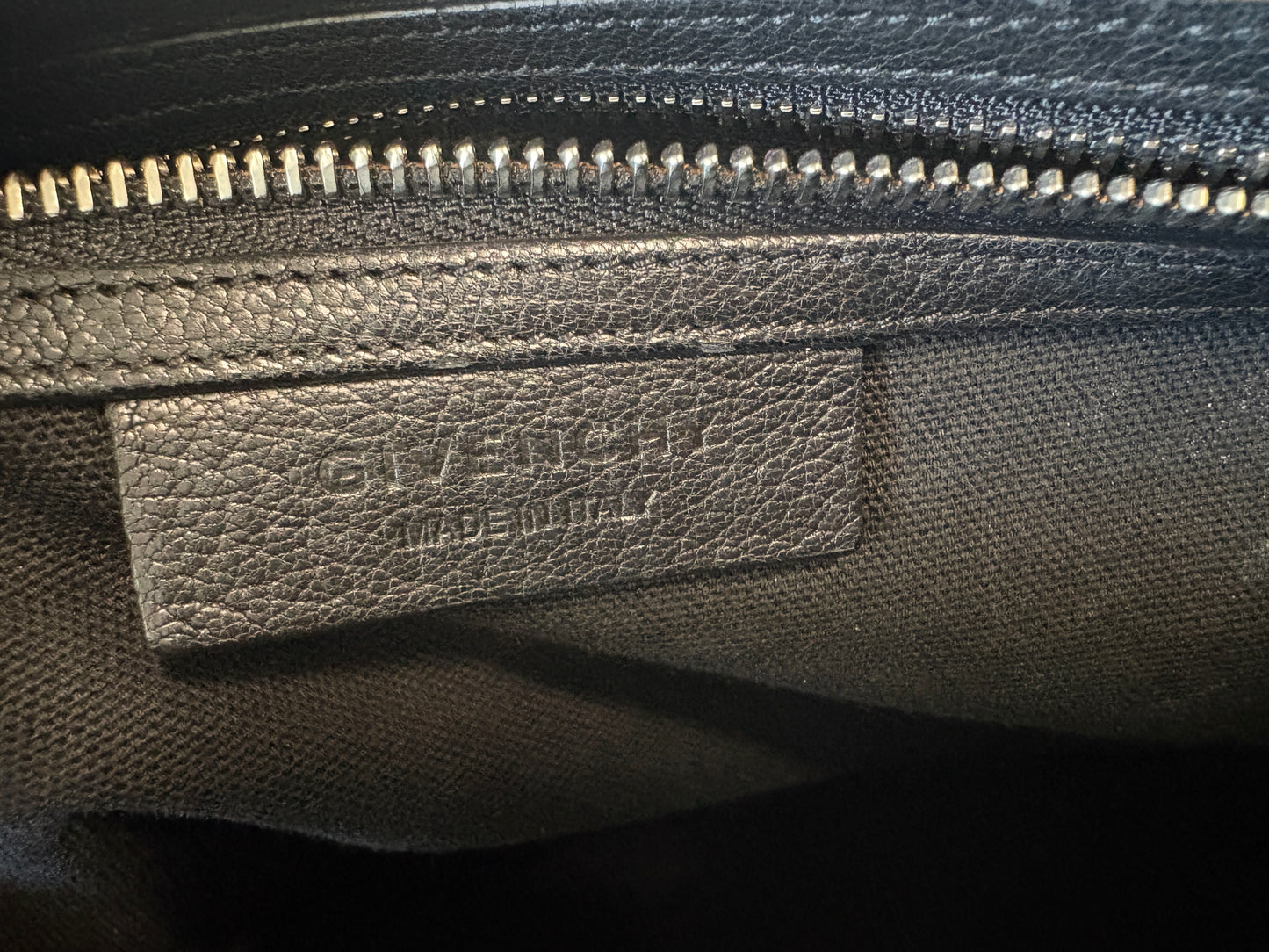Givenchy Antigona Black Leather Handbag