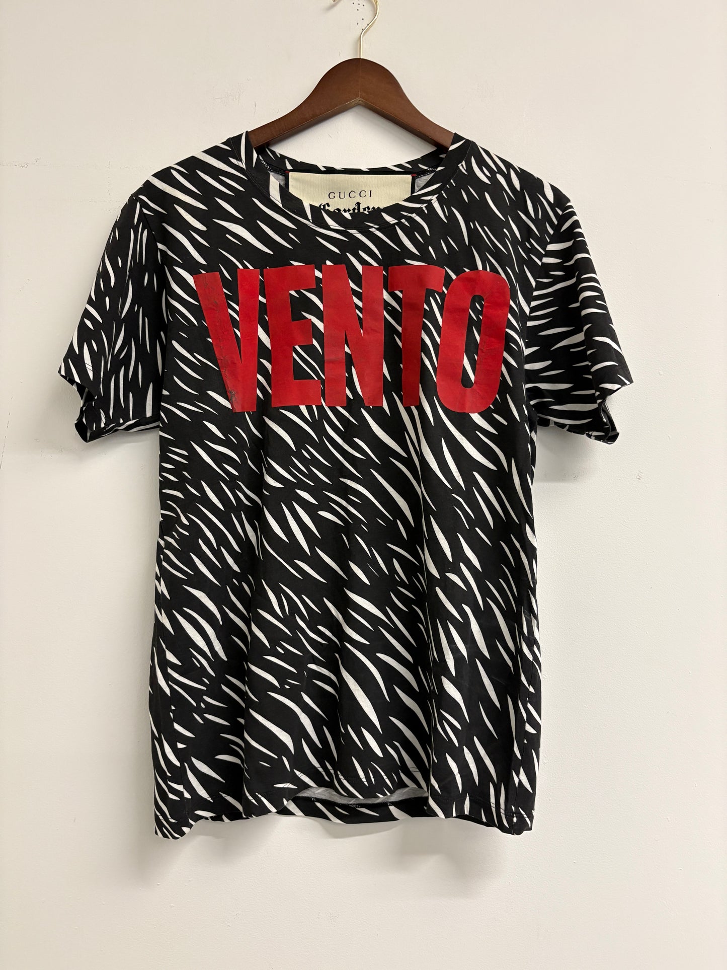 Gucci Garden Vento Black/White/Red T-Shirt