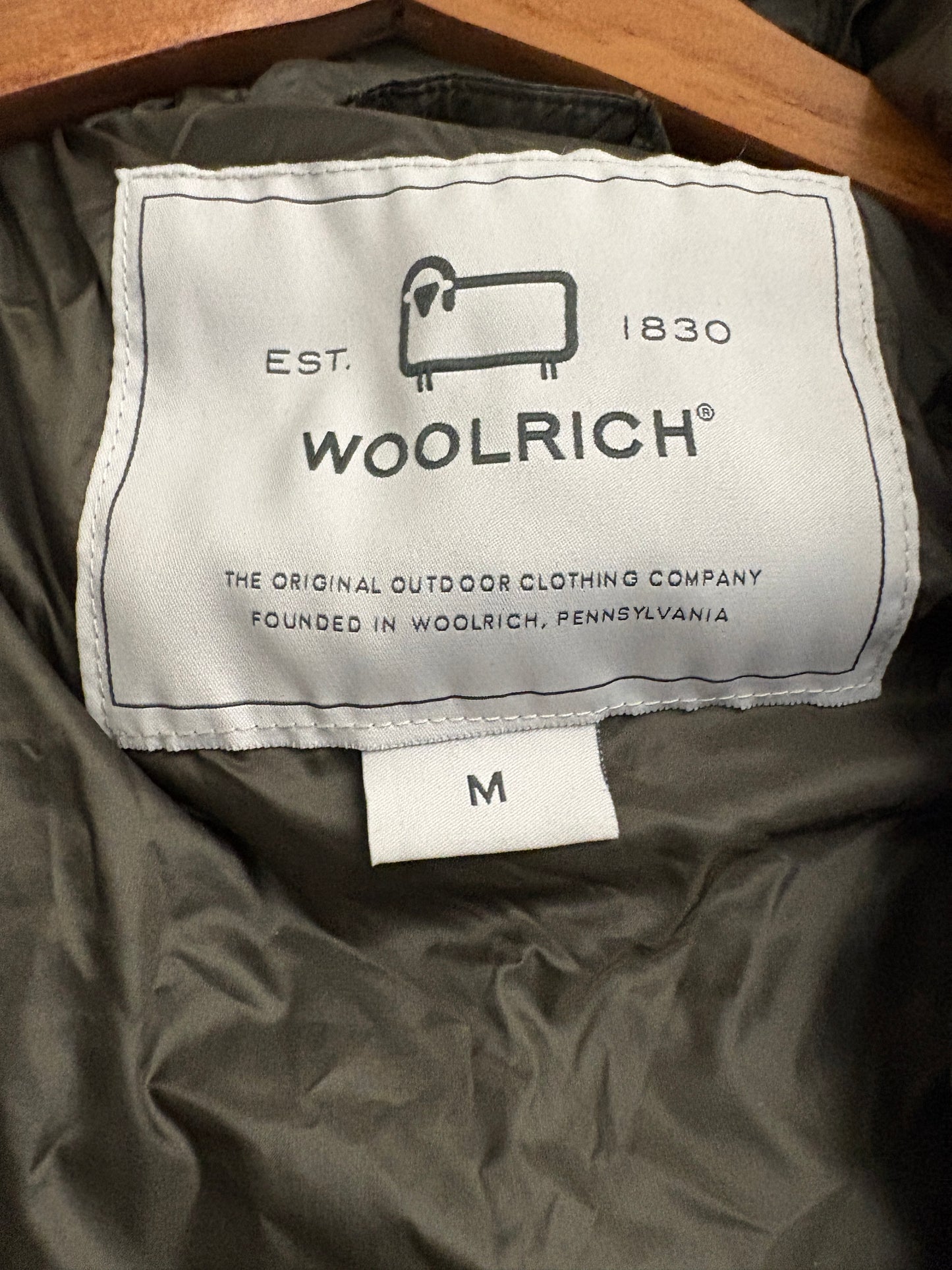 Woolrich Green 3 In 1 Long Parka Coat