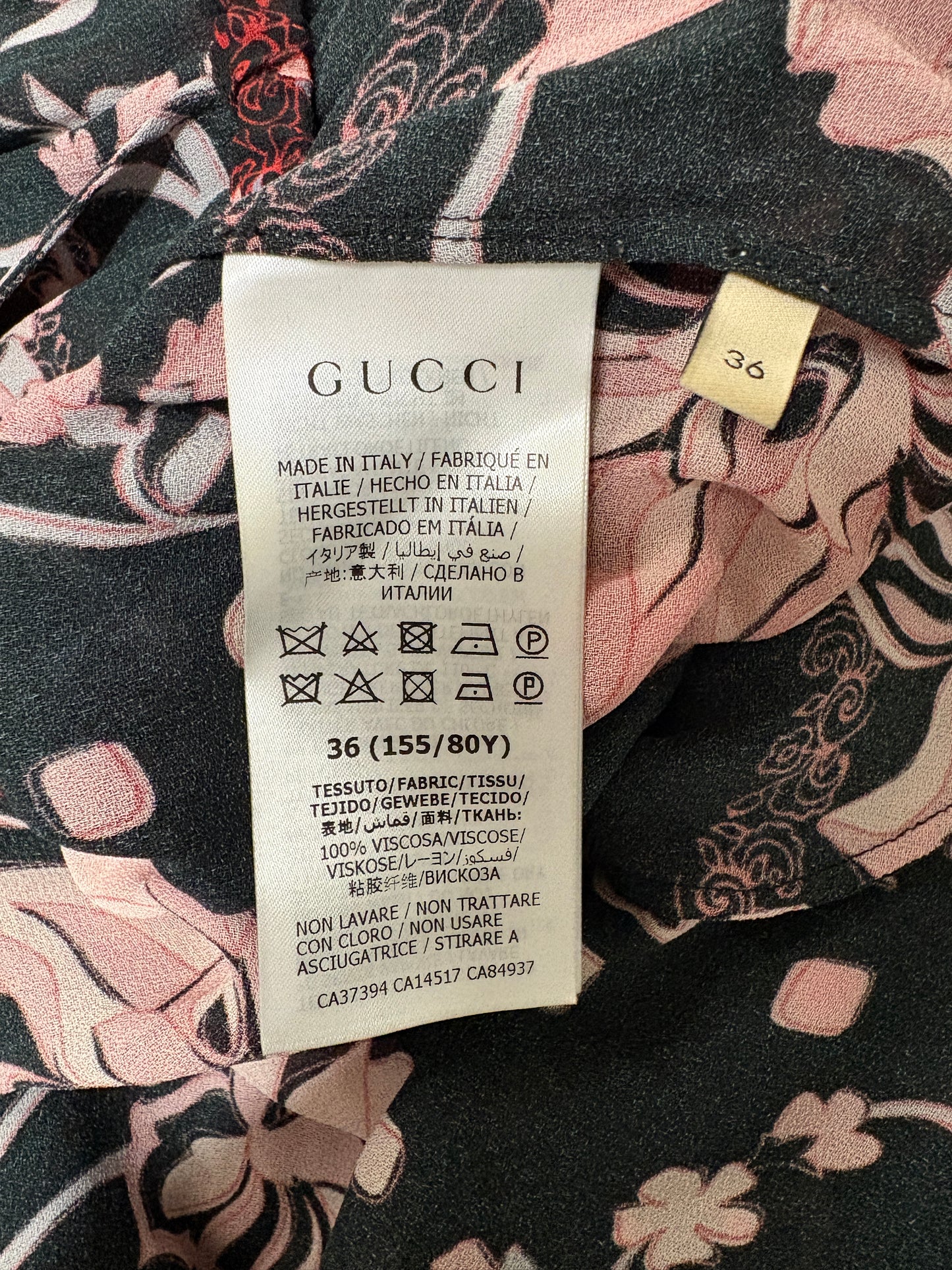 Gucci Floral Long Dress