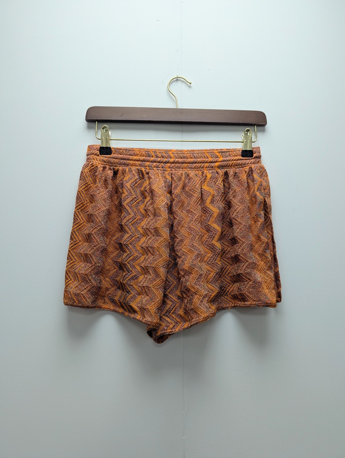 Missoni Orange Mini Shorts