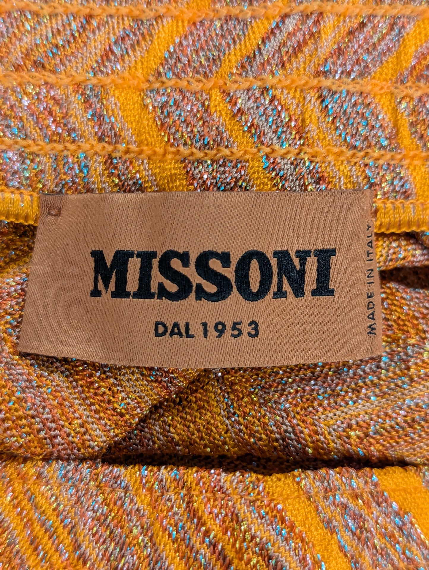 Missoni Orange Mini Shorts