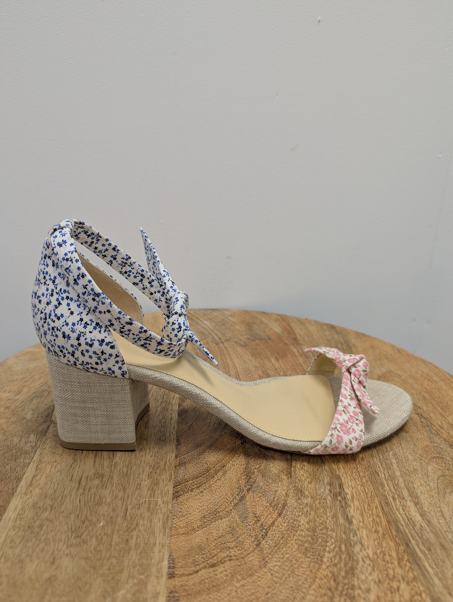 Alexandre Birman Floral Tie Sandals