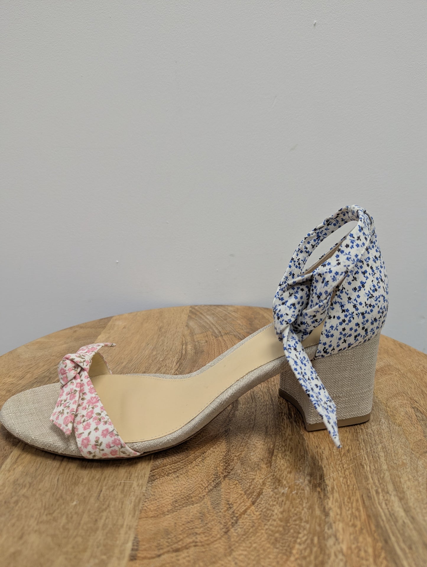 Alexandre Birman Floral Tie Sandals