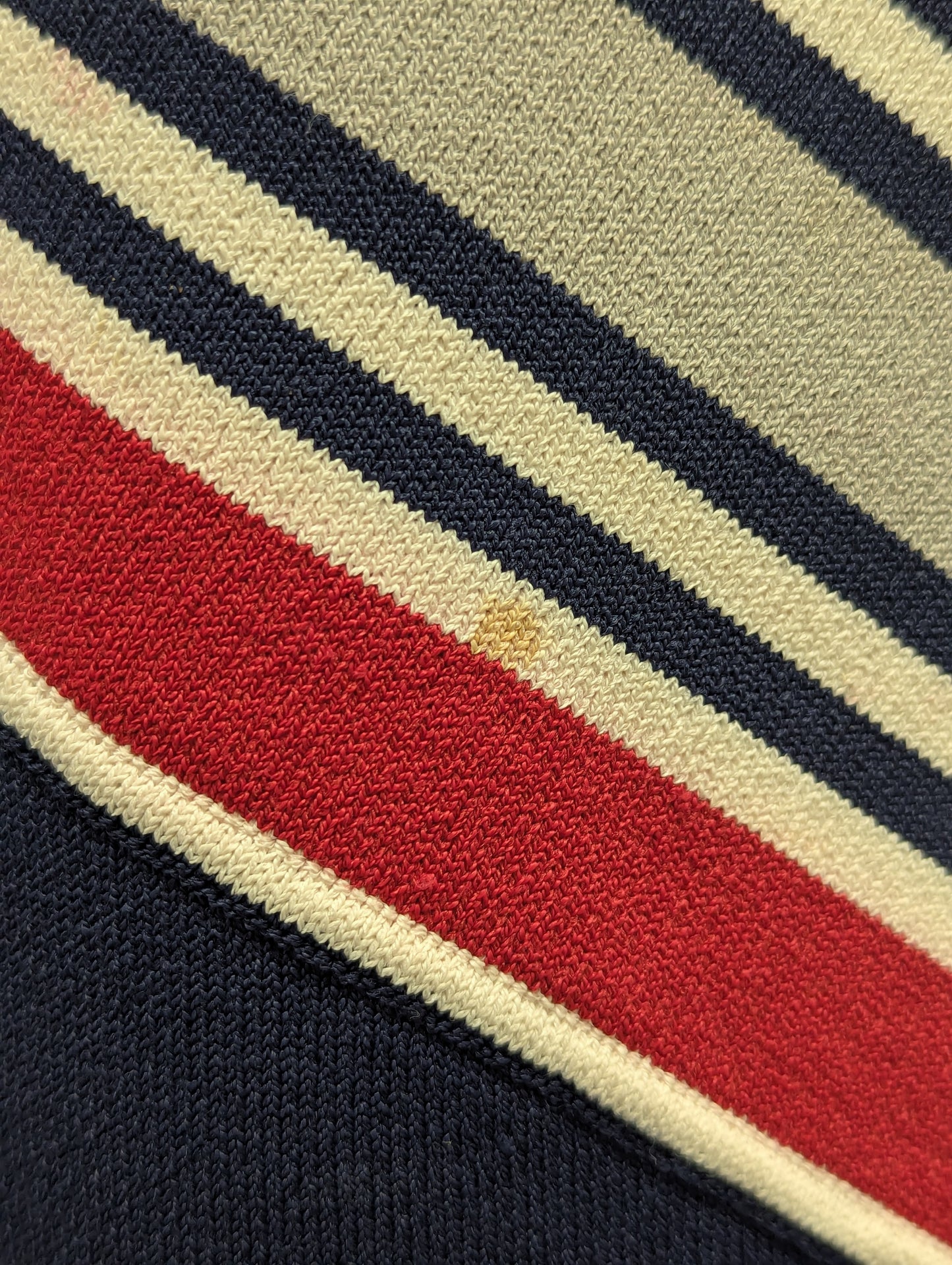 Mugler Couture Navy Red White Dress