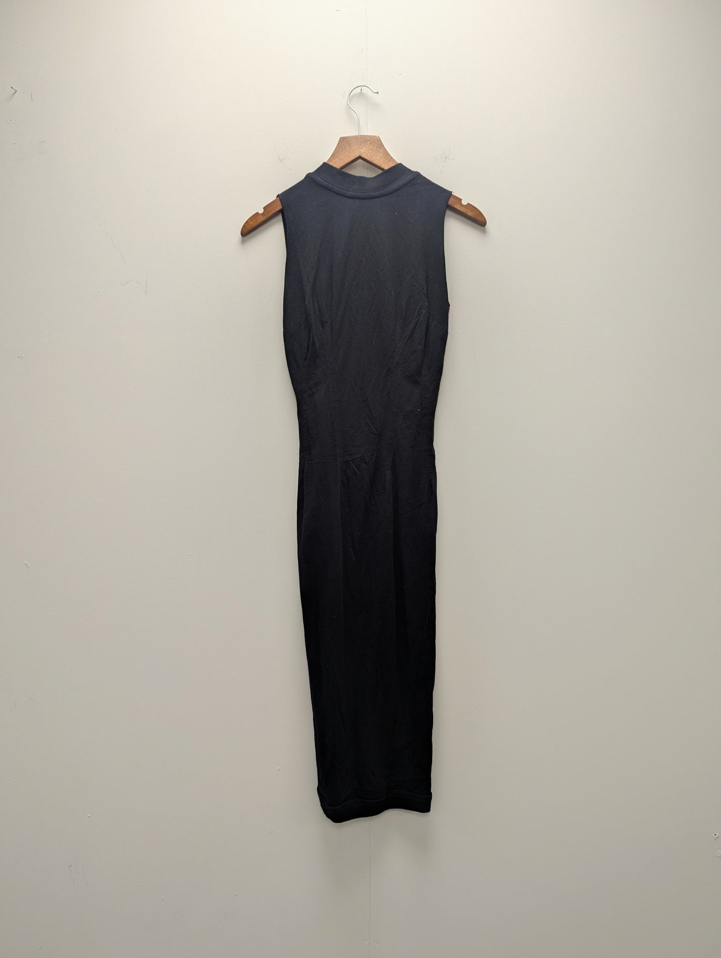 RTA Black Zip Up Dress