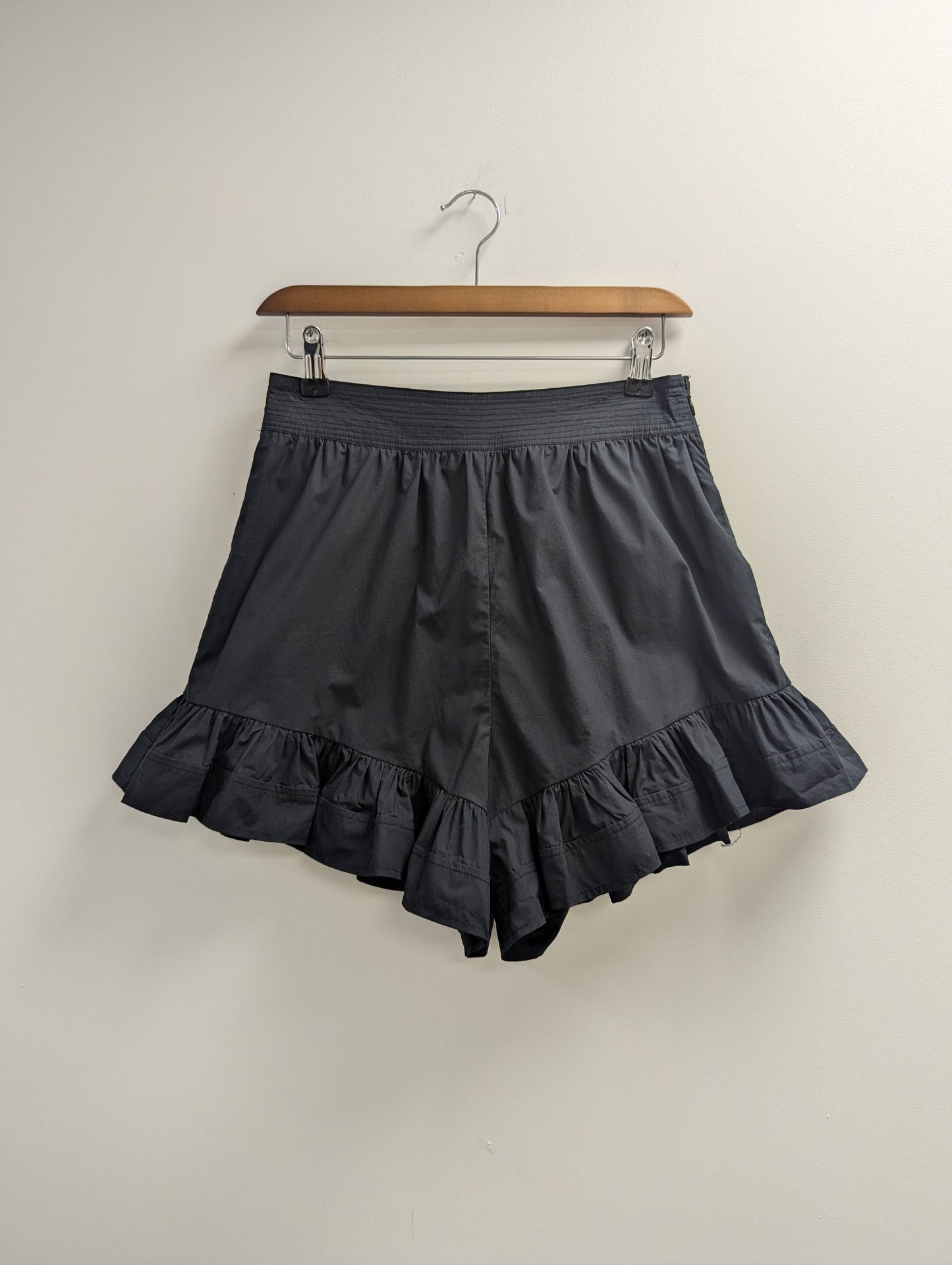 Ulla Johnson Black Cotton Shorts