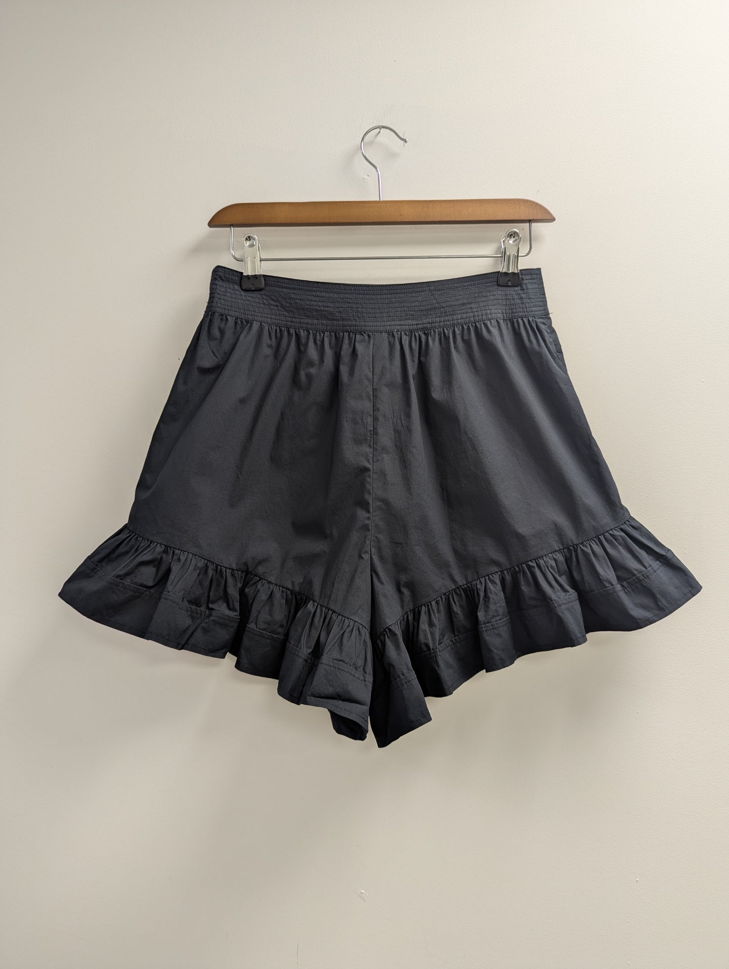 Ulla Johnson Black Cotton Shorts