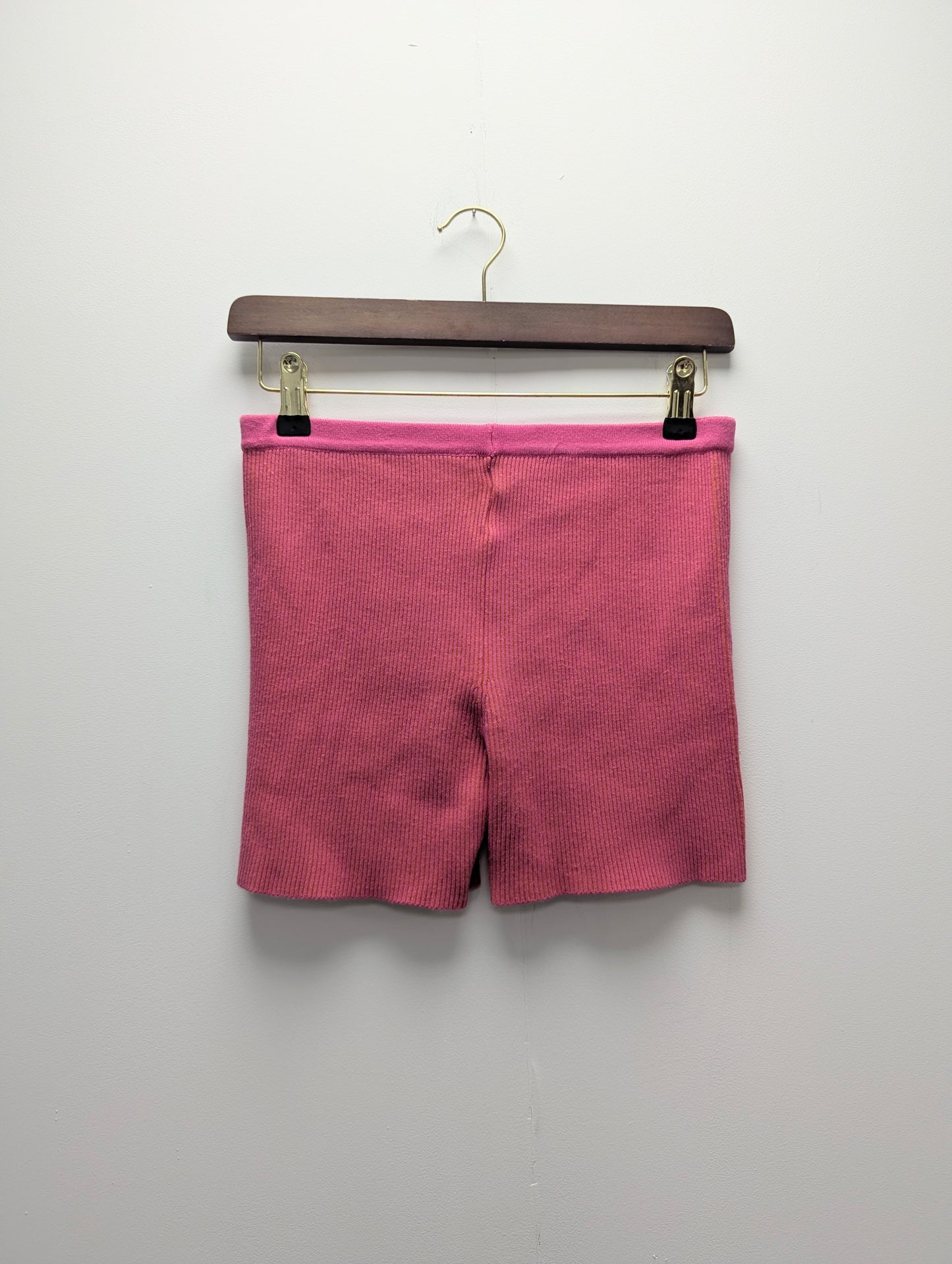 Jacquemus Pink Knit Hotpants