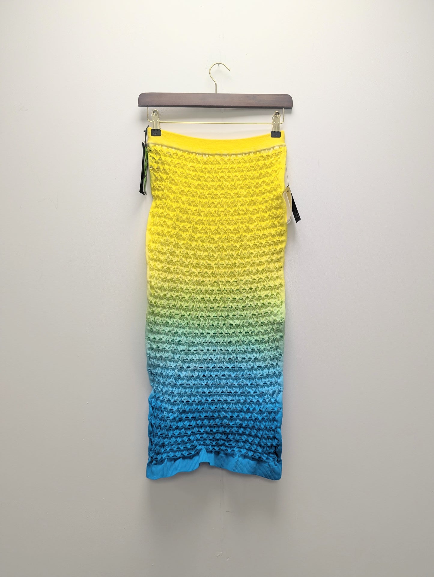 AGR Tye Dye Bodycon Knit Skirt