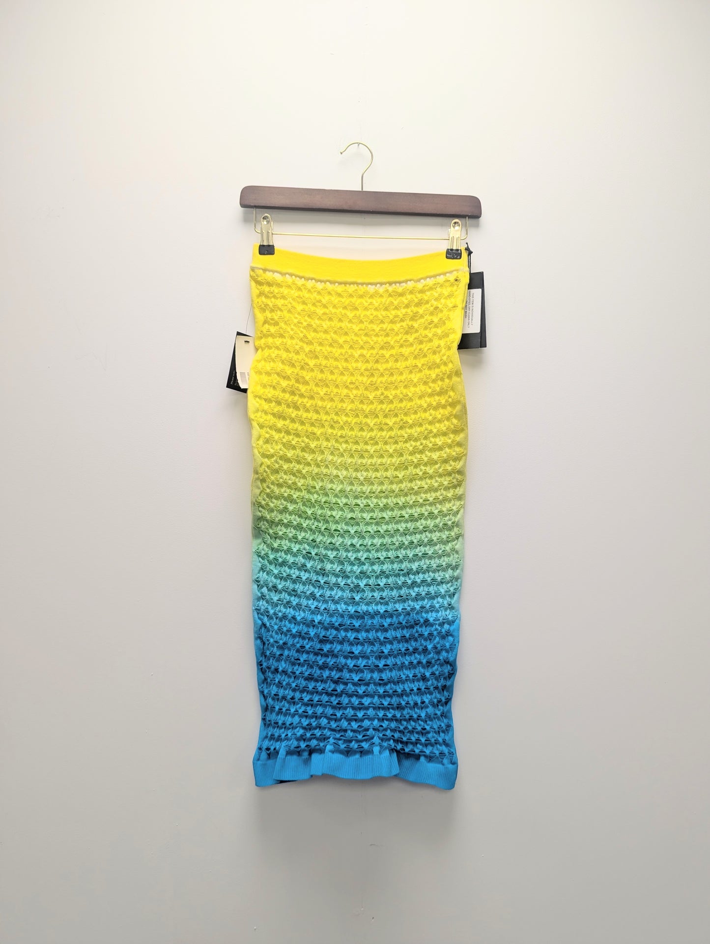 AGR Tye Dye Bodycon Knit Skirt
