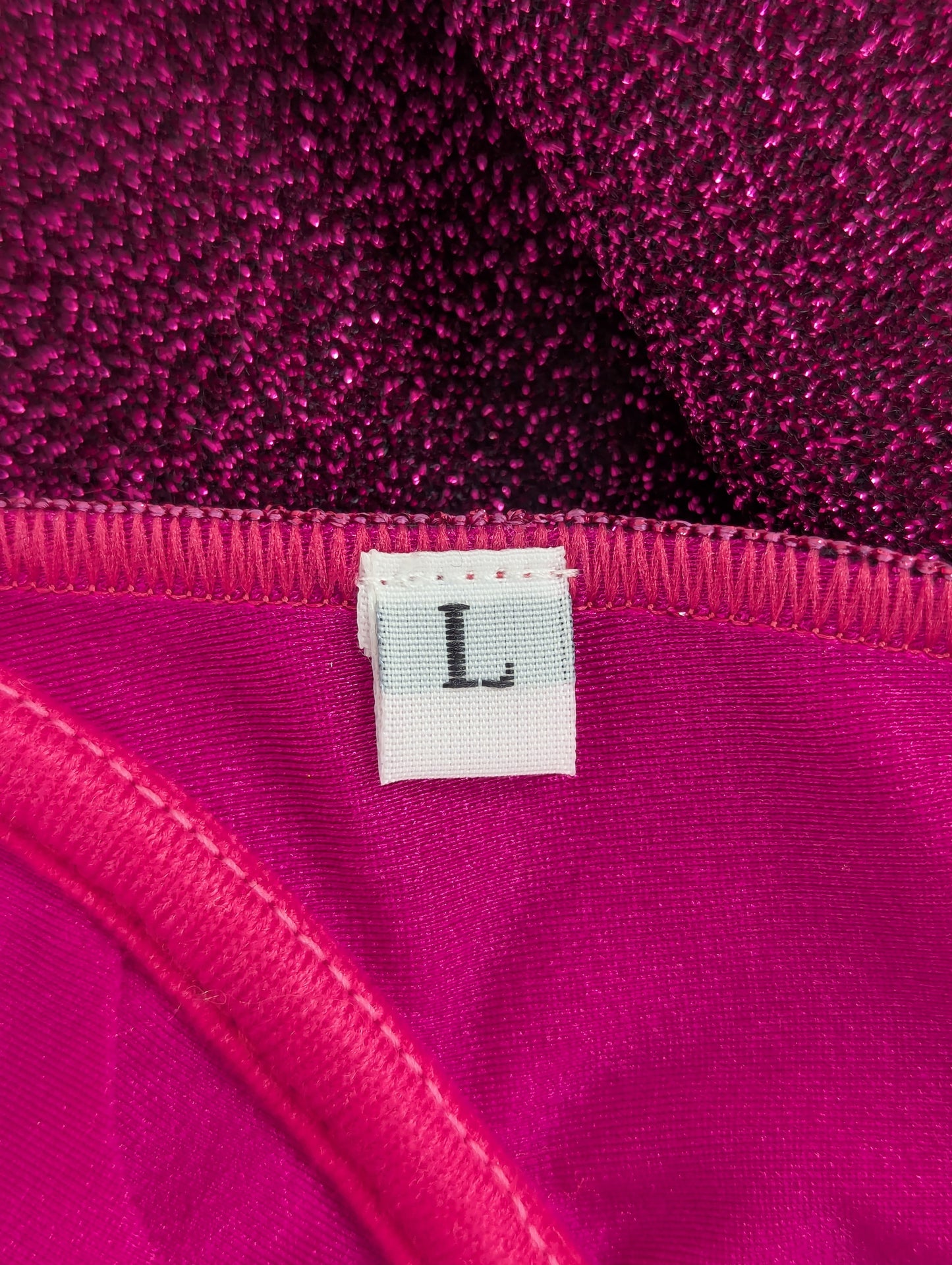 Oseree Pink Glitter Bikini