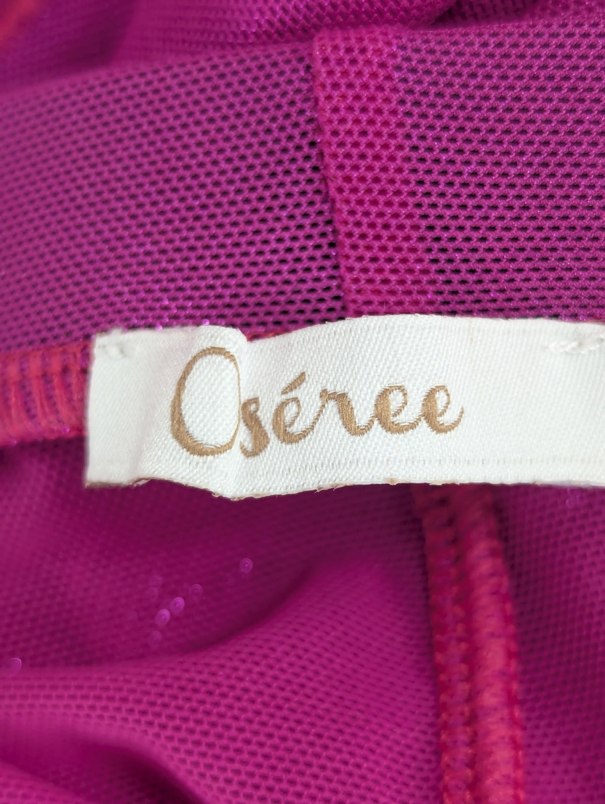Oseree Pink Metallic Flares